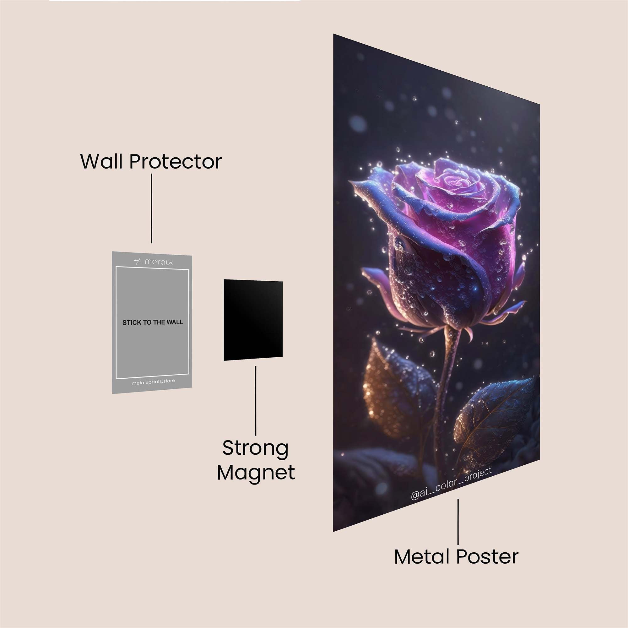 Phoenix Radiant Safe Wall Magnetic / M