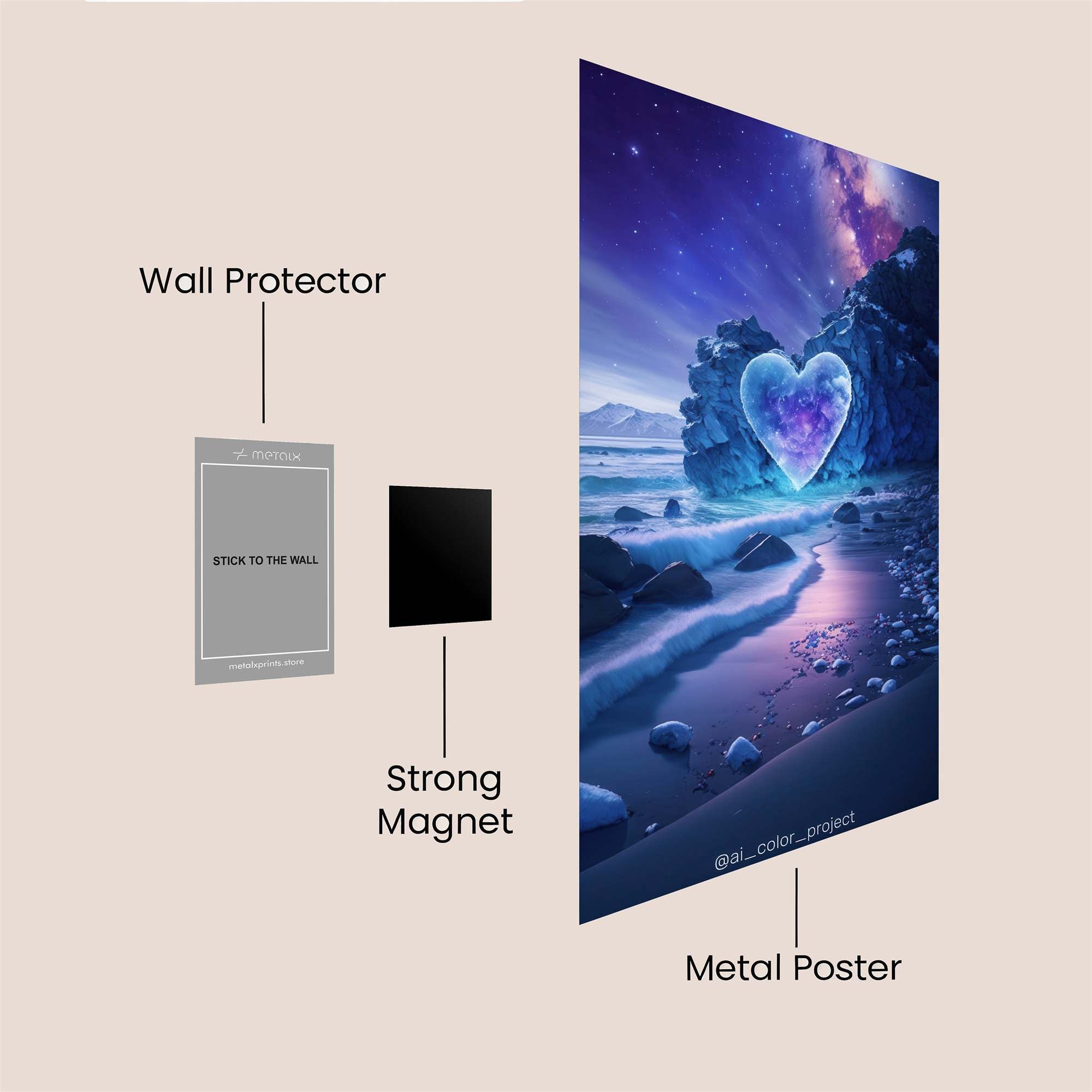 Cosmic Serpent Safe Wall Magnetic / M