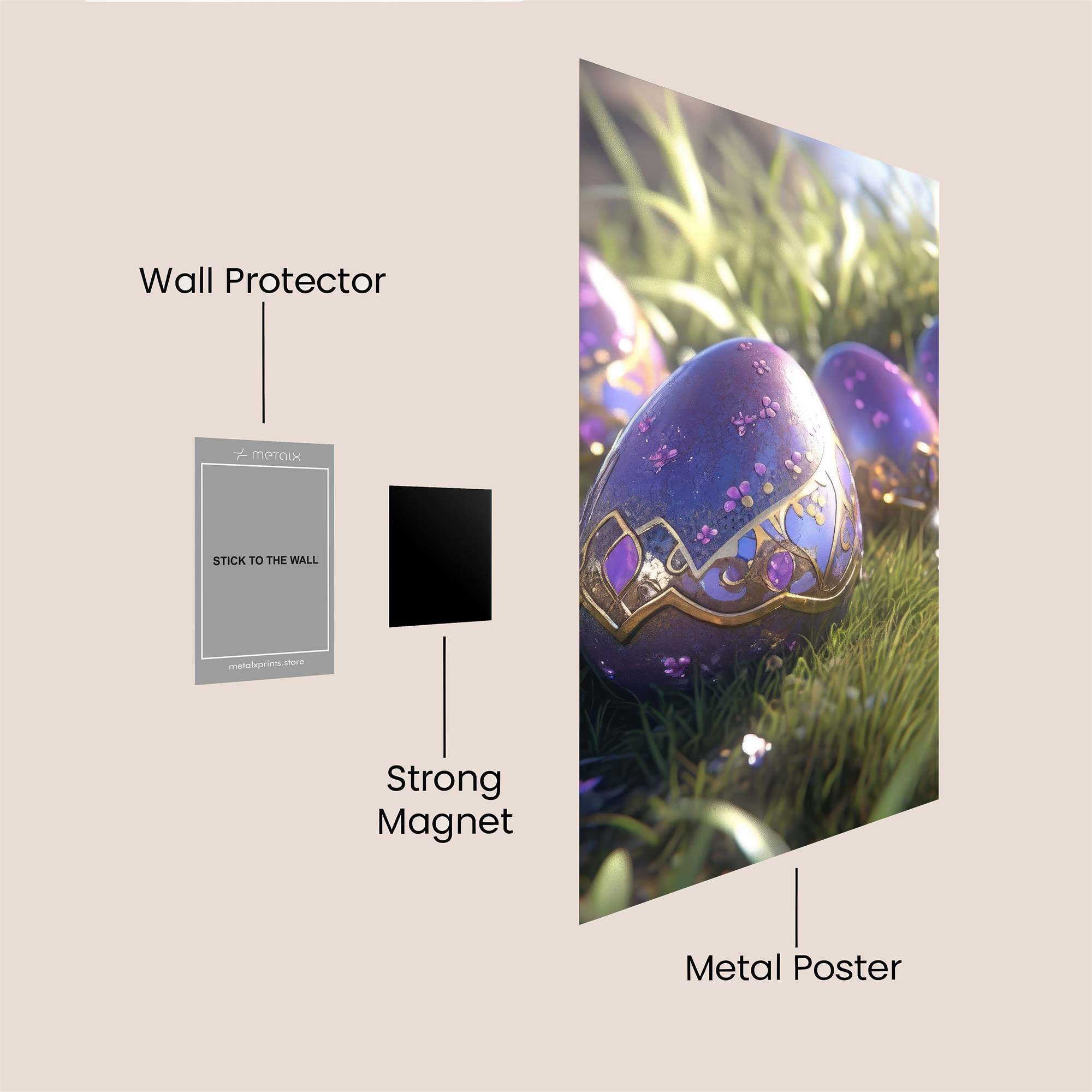 Mayhem Dragon Safe Wall Magnetic / M