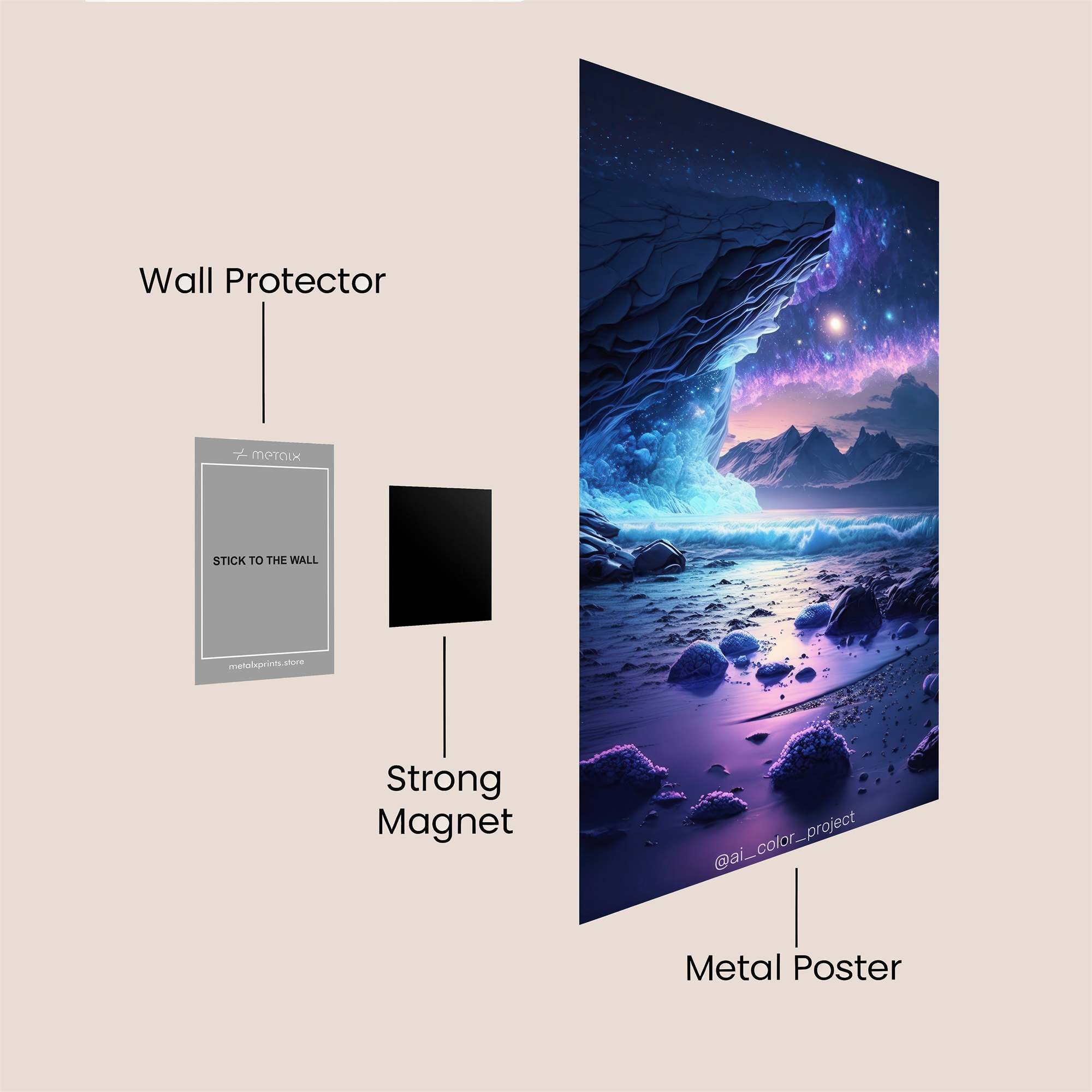 Phoenix Radiance Safe Wall Magnetic / M
