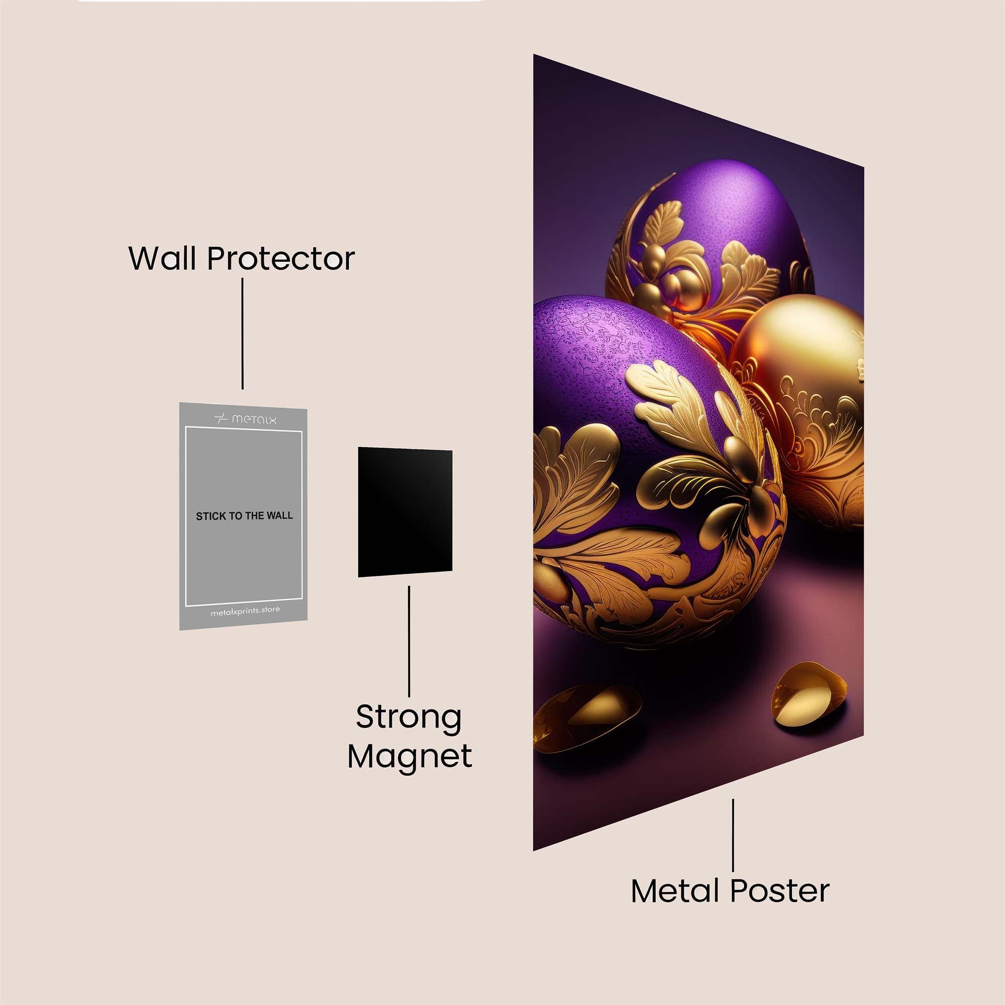 Phoenix Resurgence Safe Wall Magnetic / M