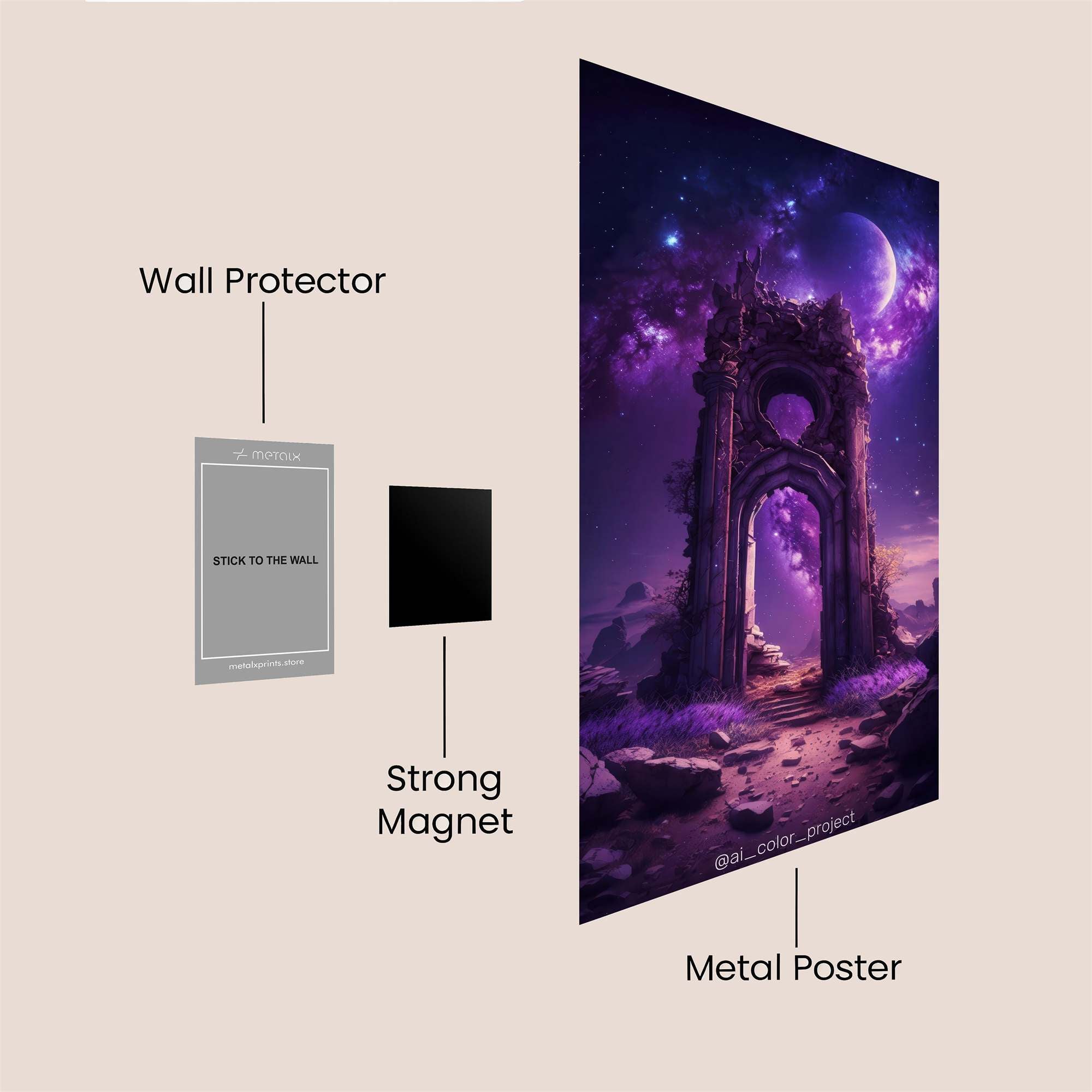 Humming Harmony Safe Wall Magnetic / M