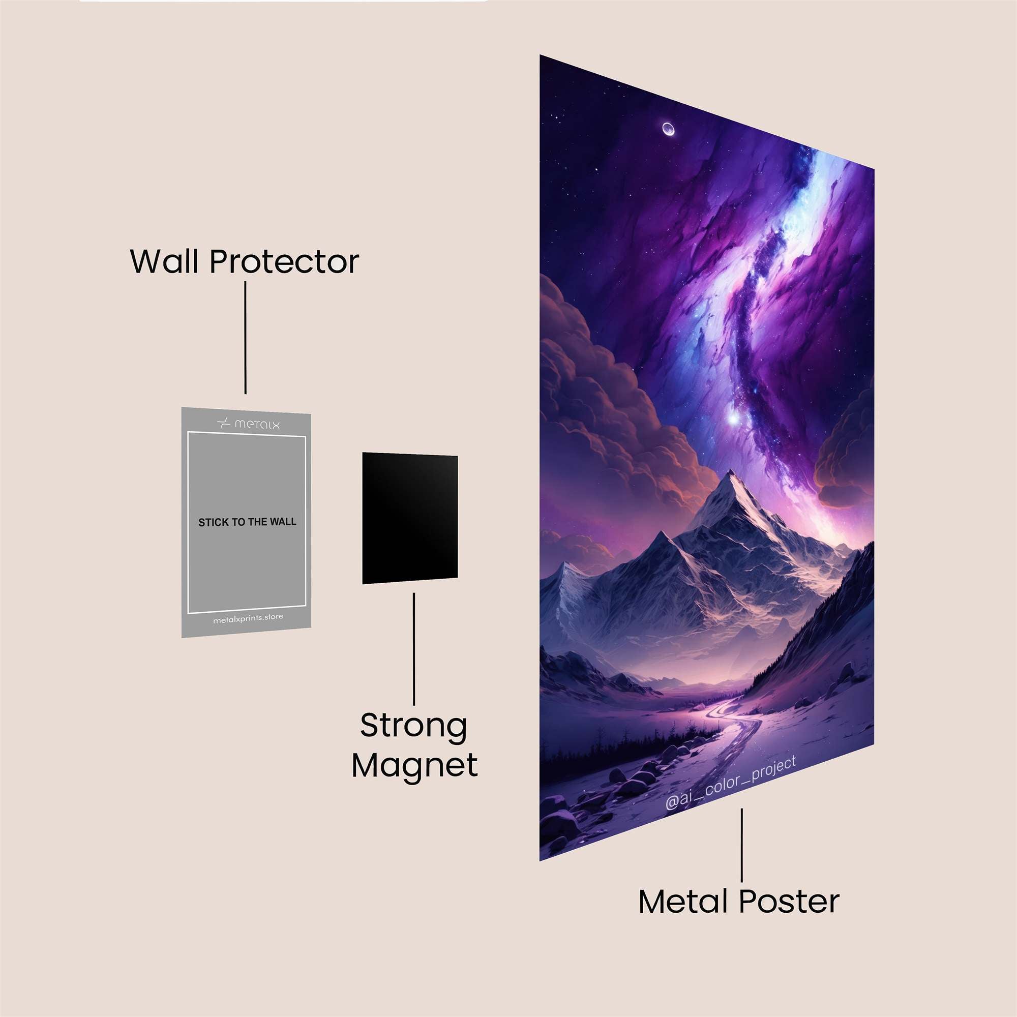 Varuna Enigmatic Safe Wall Magnetic / M