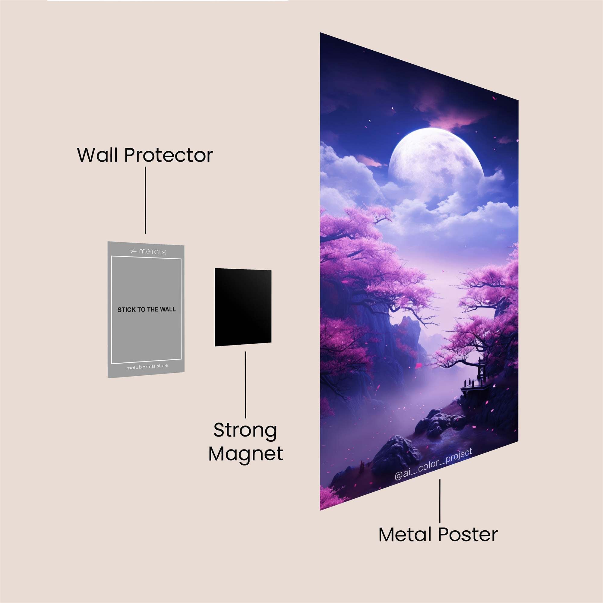 Fox Duality Safe Wall Magnetic / M