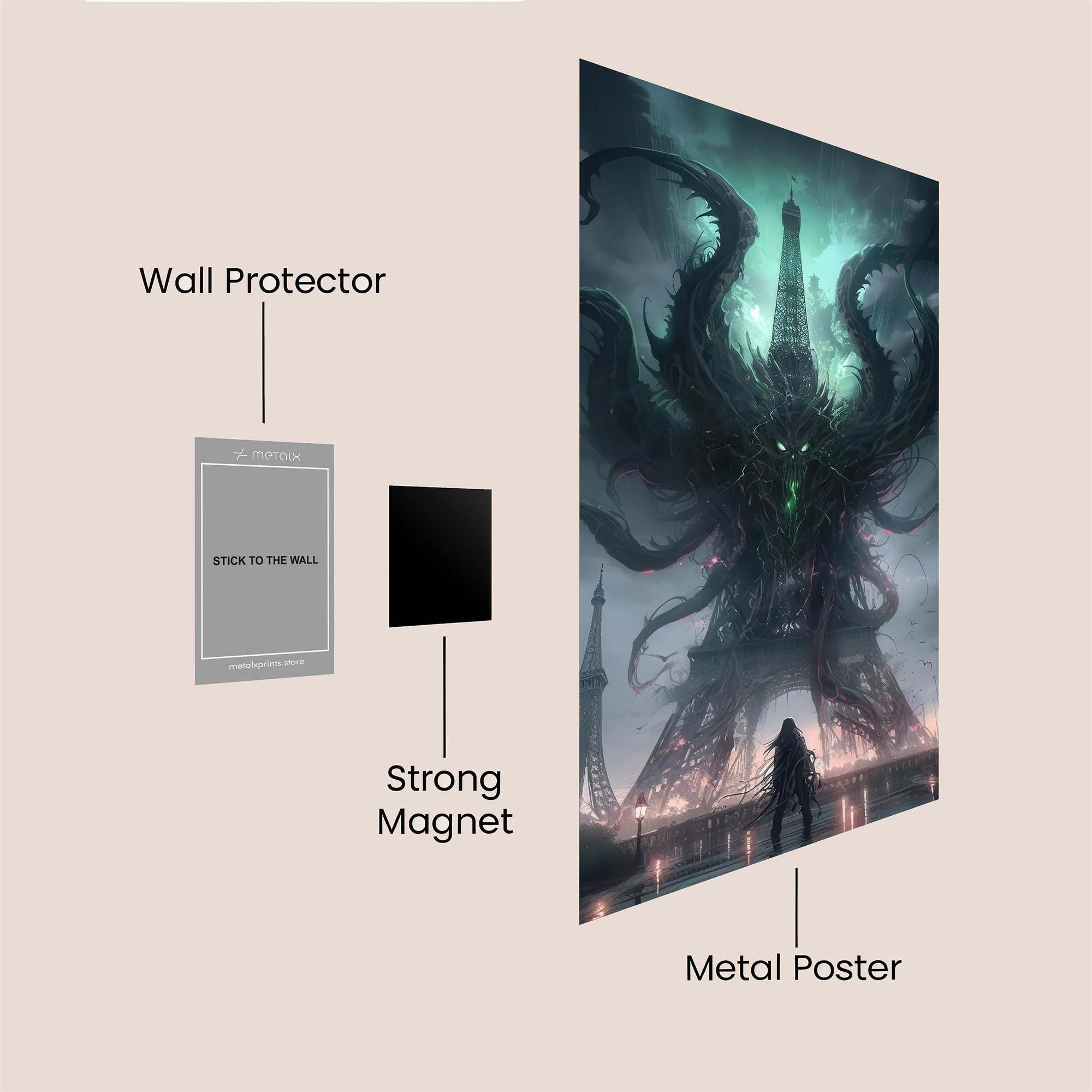 Dove's Radiance Safe Wall Magnetic / M