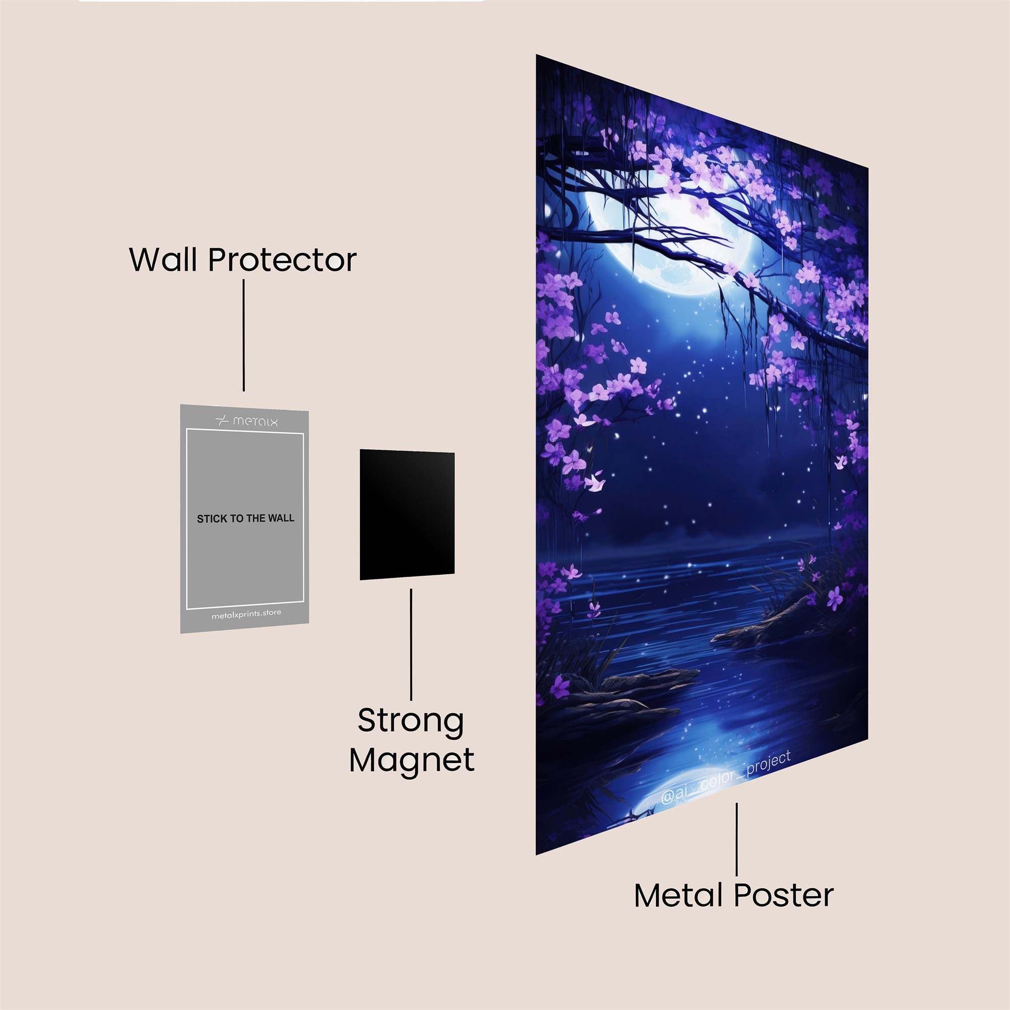 Phoenix Enigma Safe Wall Magnetic / M