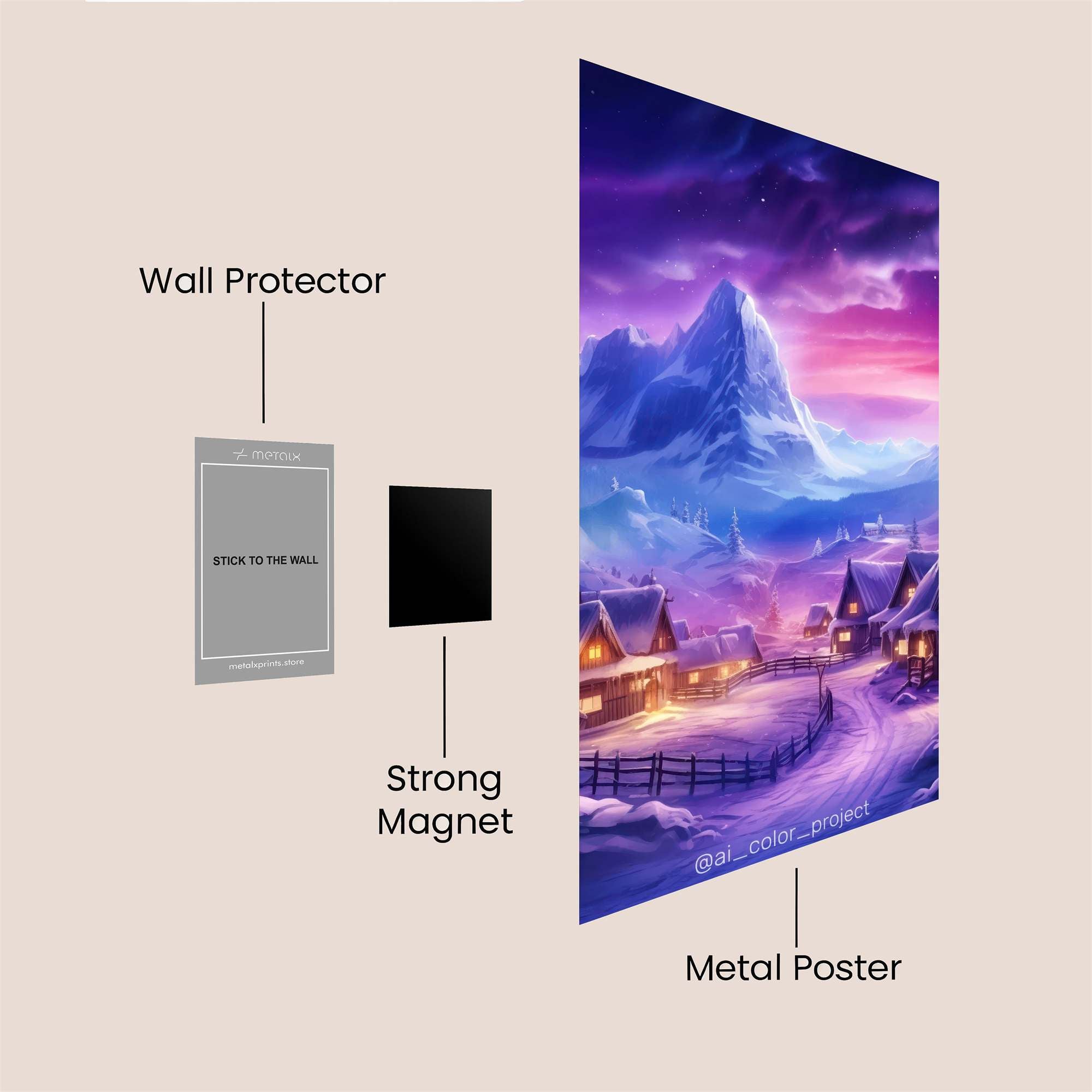 Eagle Radiance Safe Wall Magnetic / M