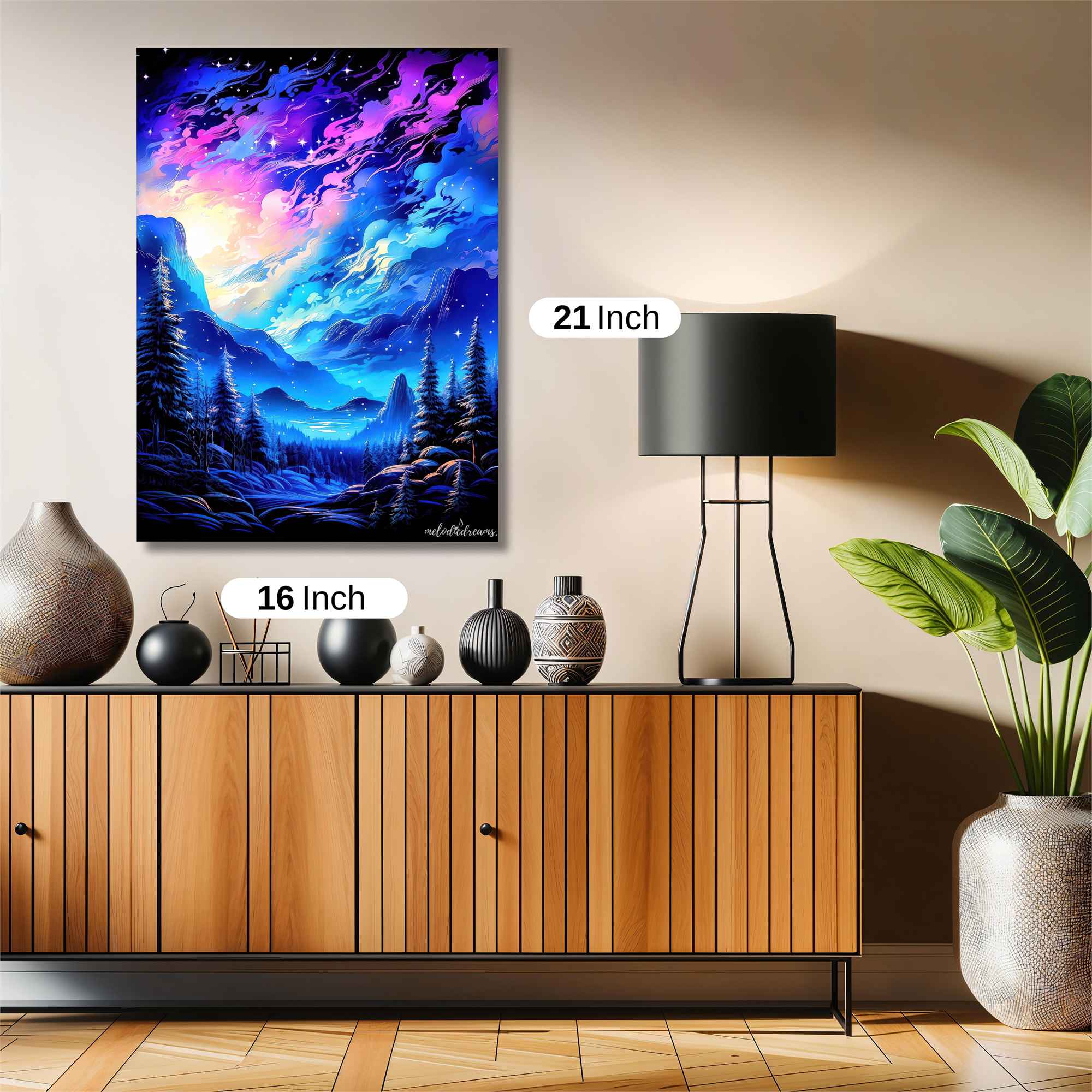 Aurora Polar Safe Wall Magnetic / M