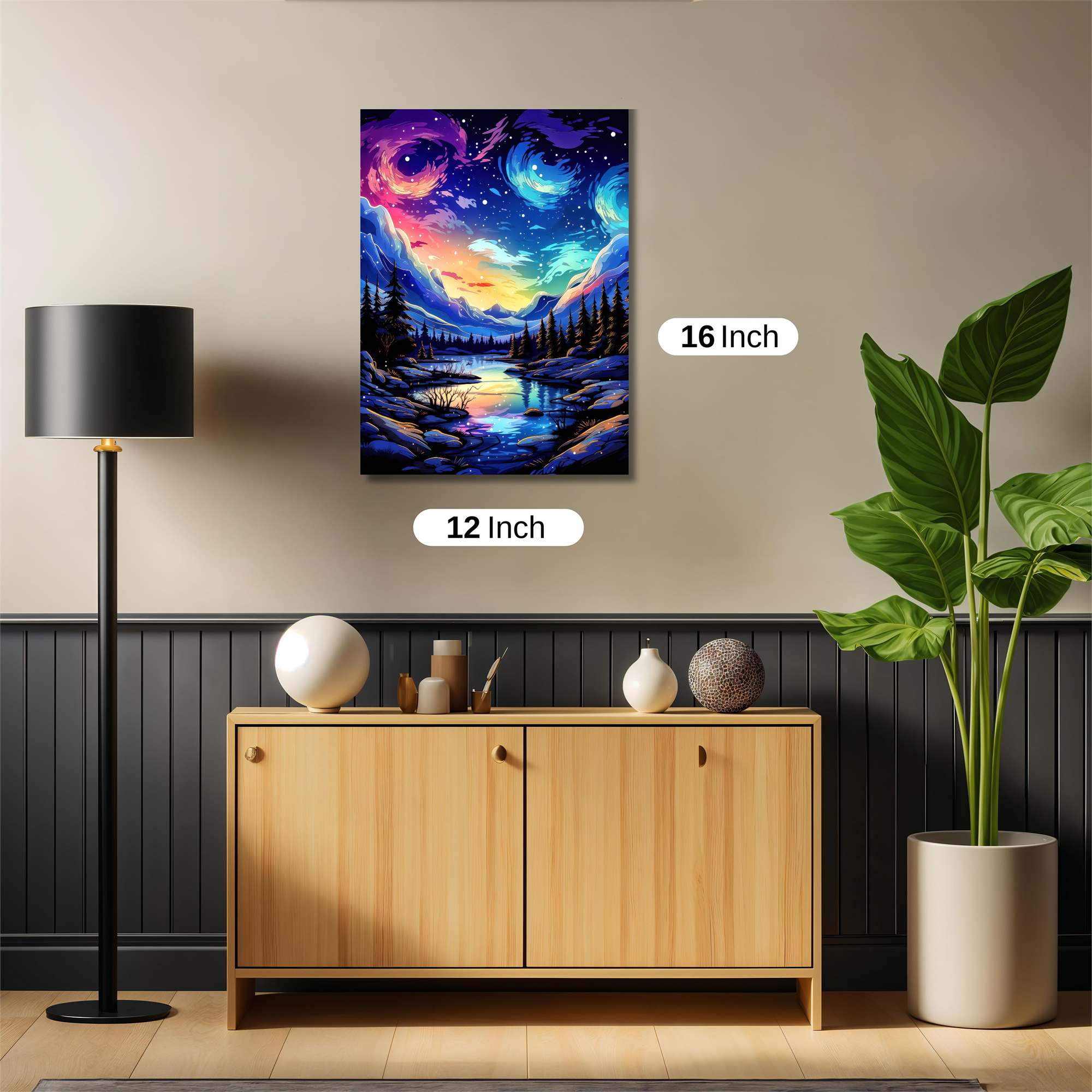 Lion Nebula Safe Wall Magnetic / M