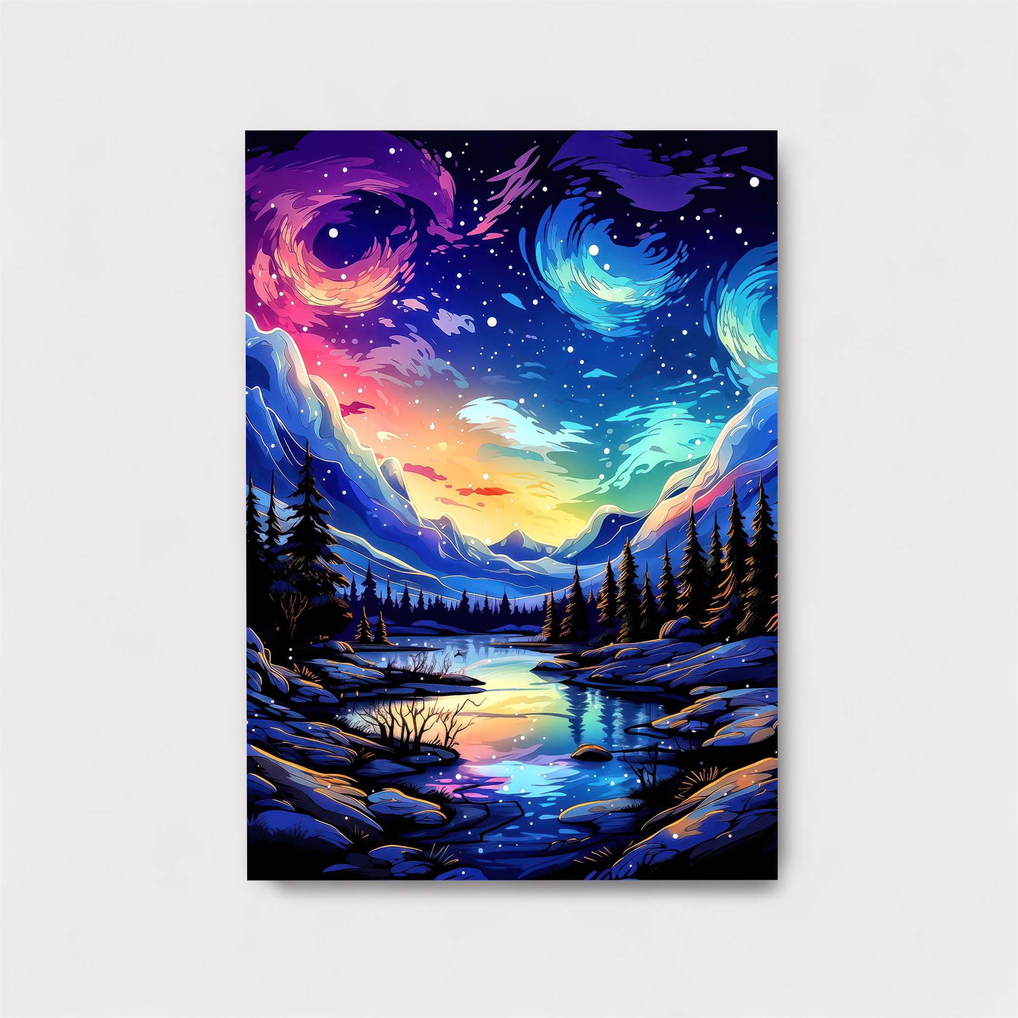 Lion Nebula Safe Wall Magnetic / M