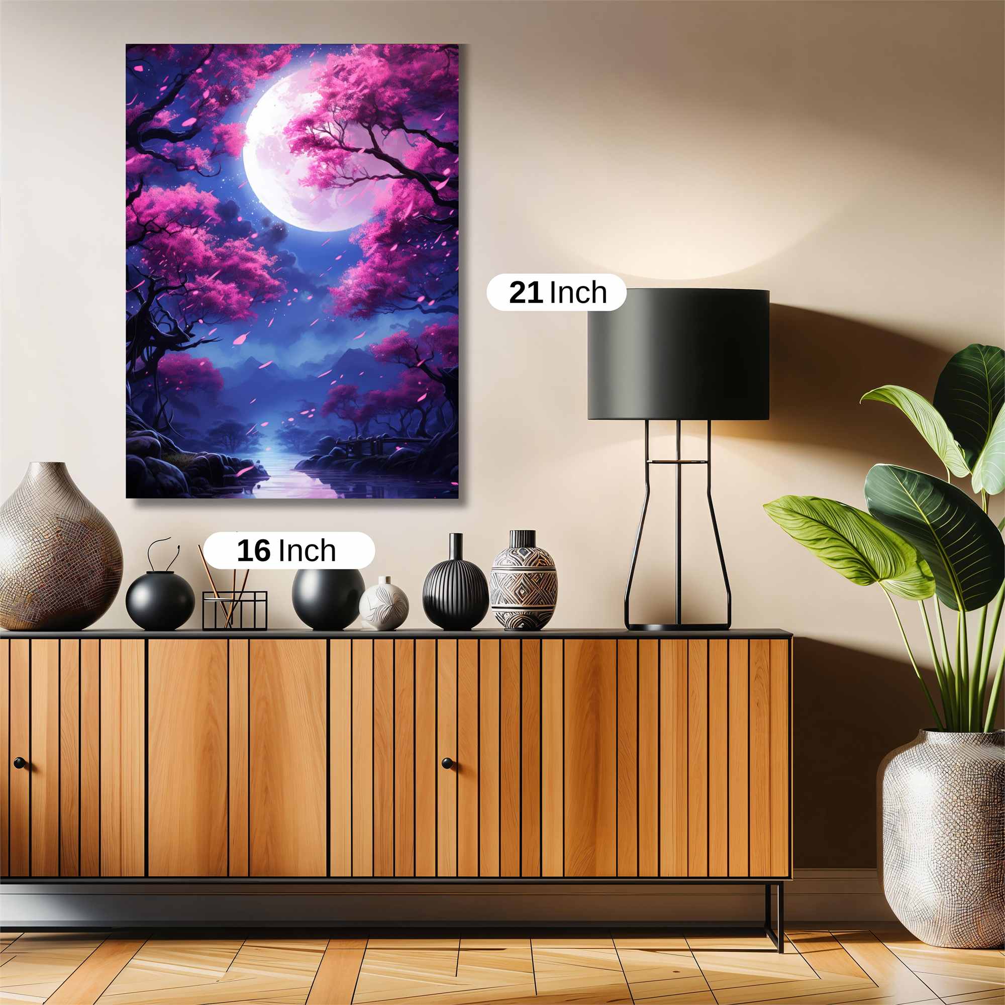 Porcelain Serenity Safe Wall Magnetic / M