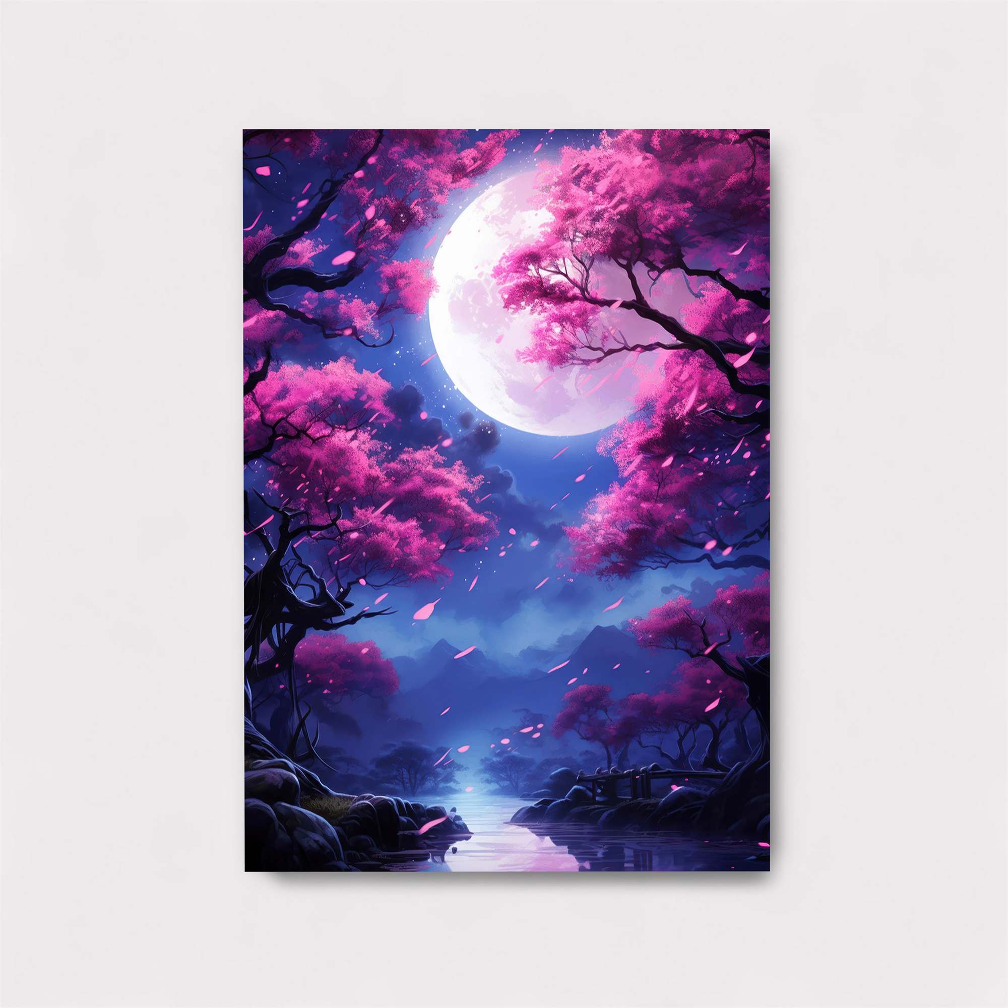 Porcelain Serenity Safe Wall Magnetic / M