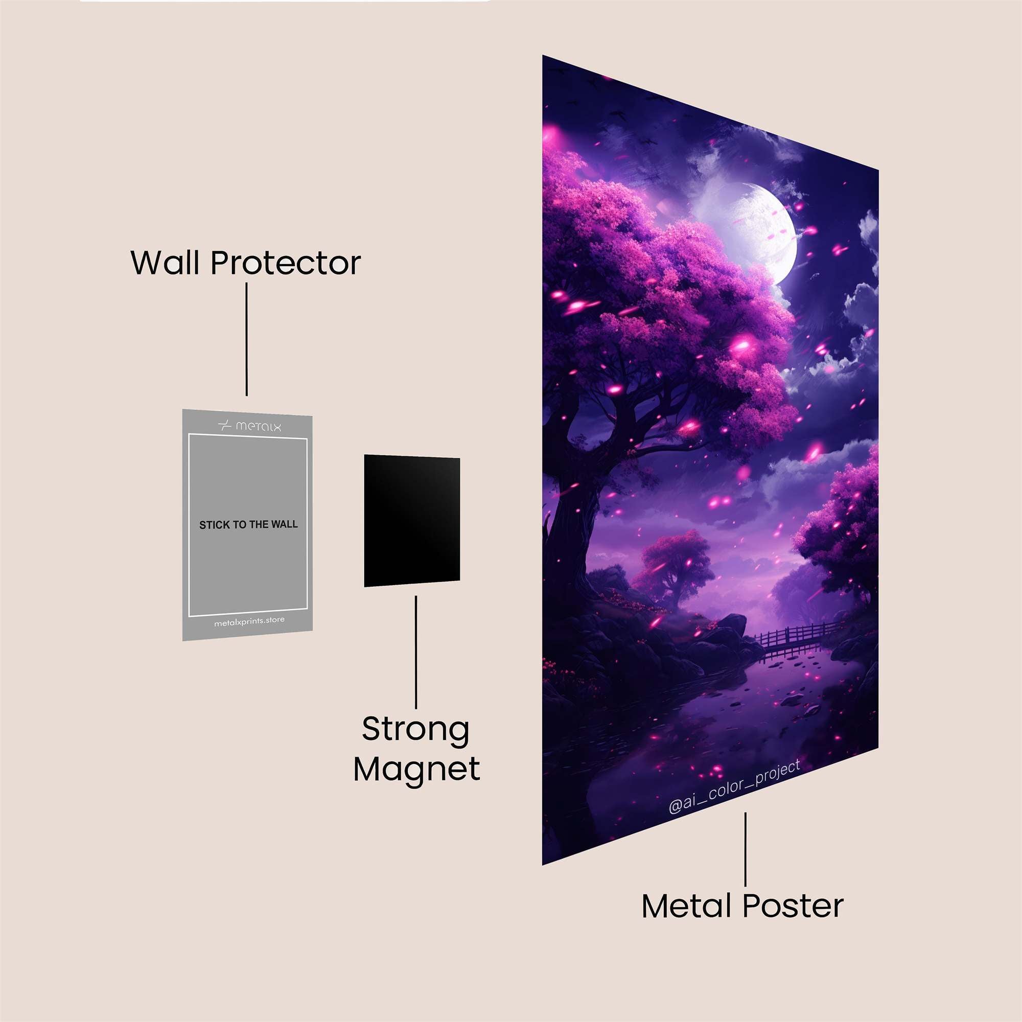 Phoenix Regal Safe Wall Magnetic / M