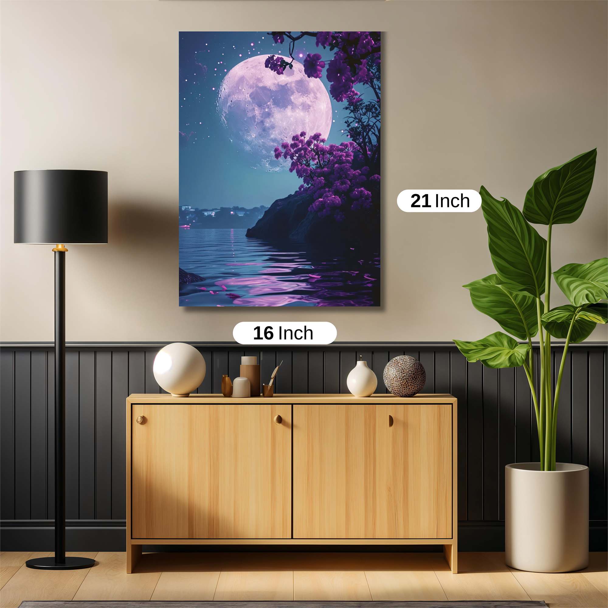 Lotus Gaze Safe Wall Magnetic / M