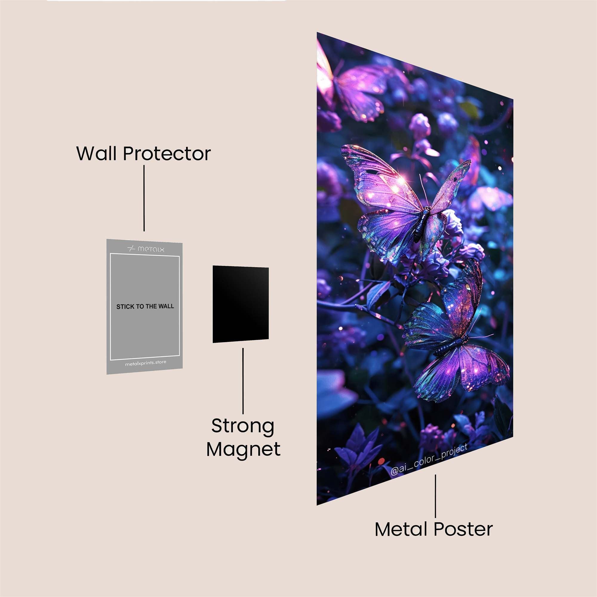Lunar Duality Safe Wall Magnetic / M