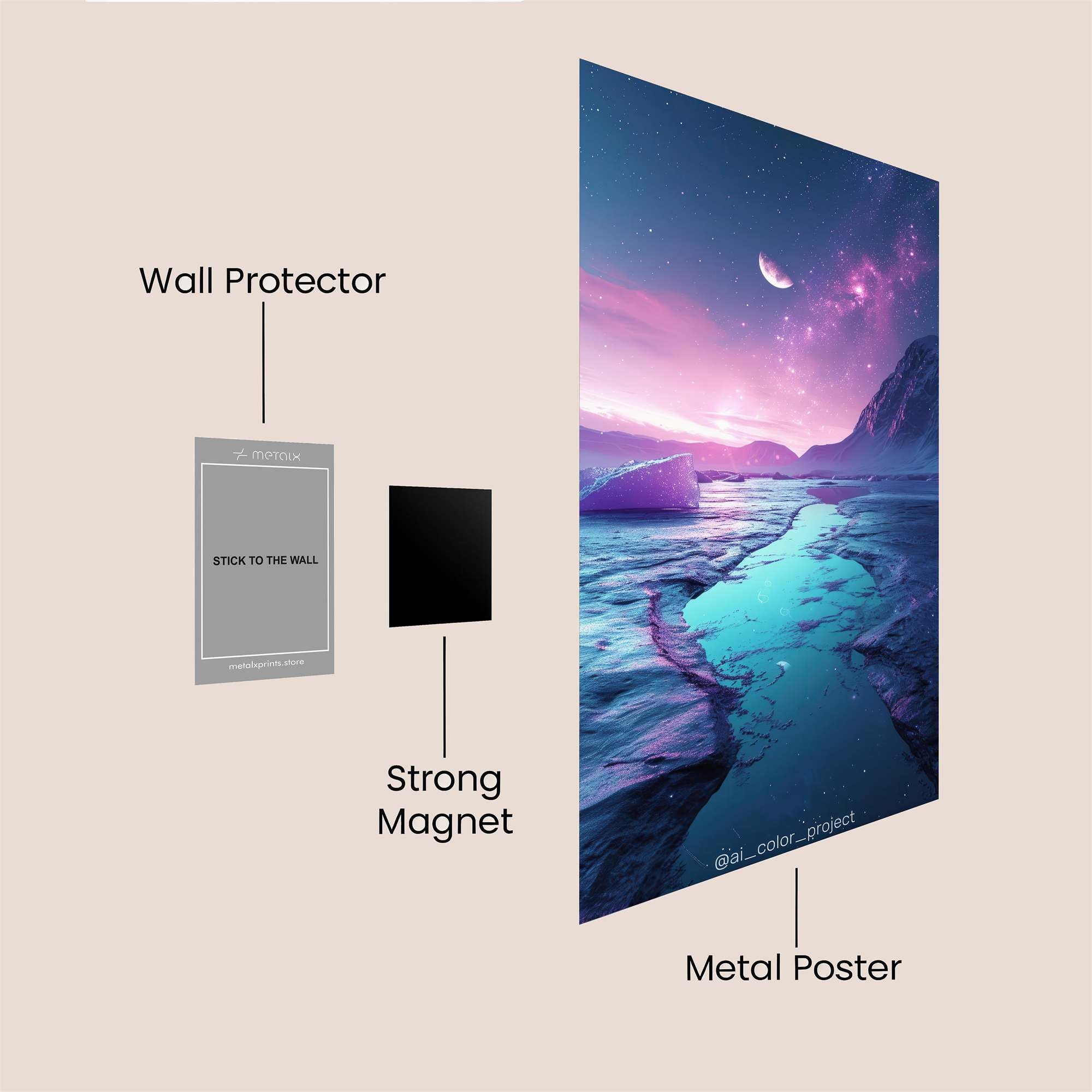Polar Dream Safe Wall Magnetic / M