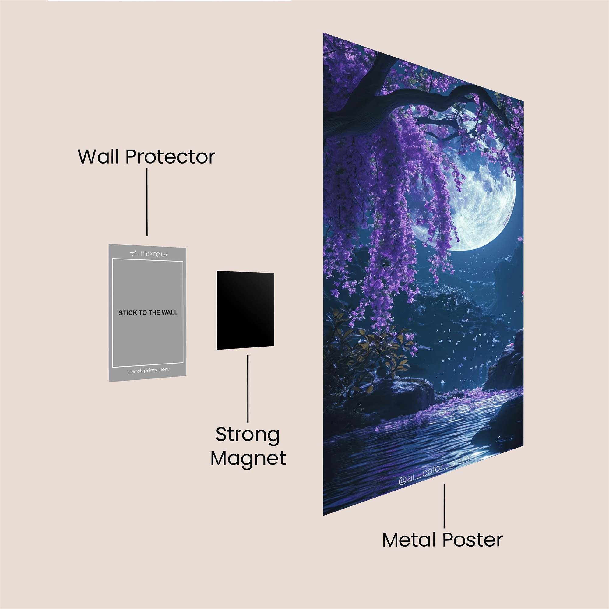 Forest Guardian Safe Wall Magnetic / M