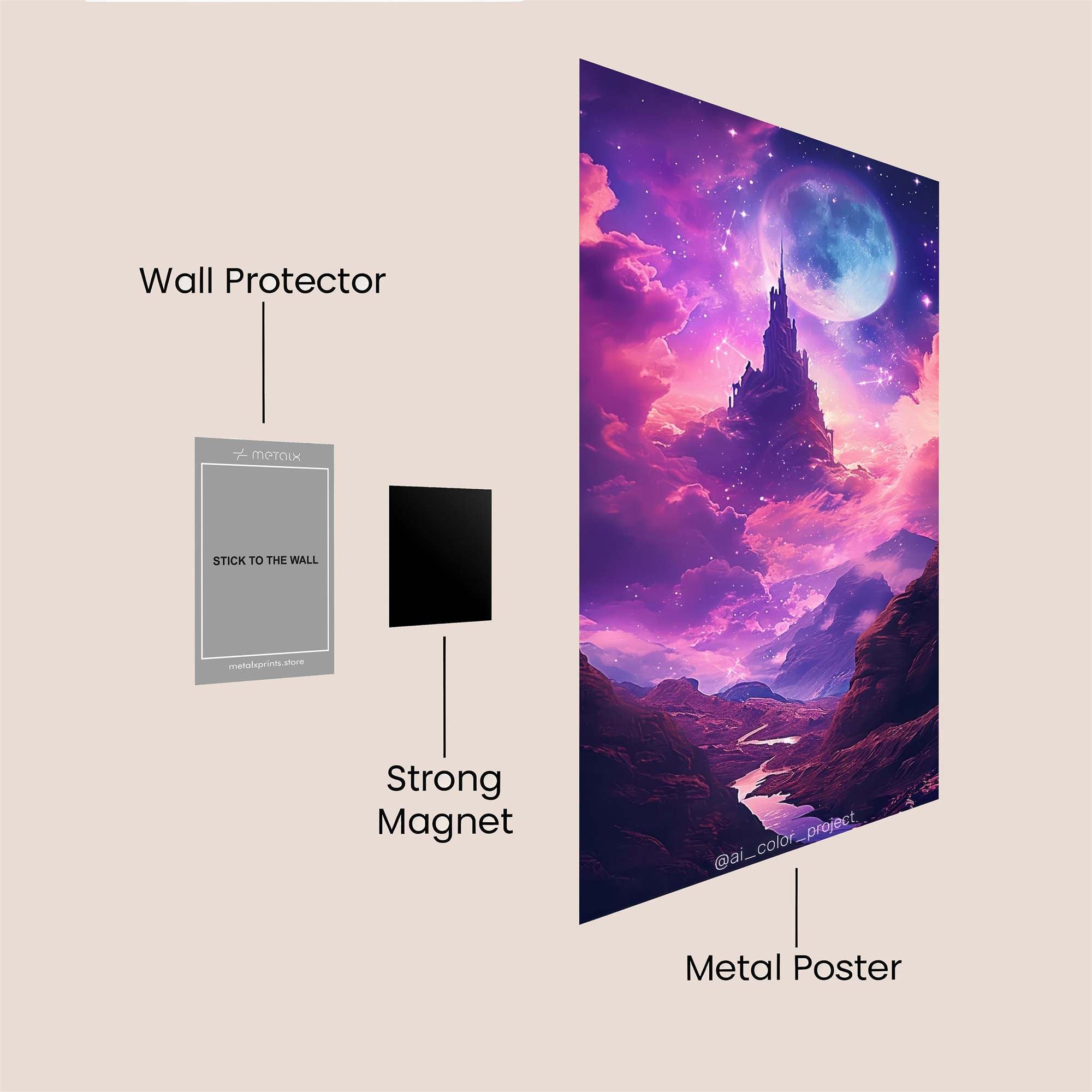 Phoenix Radiant Safe Wall Magnetic / M