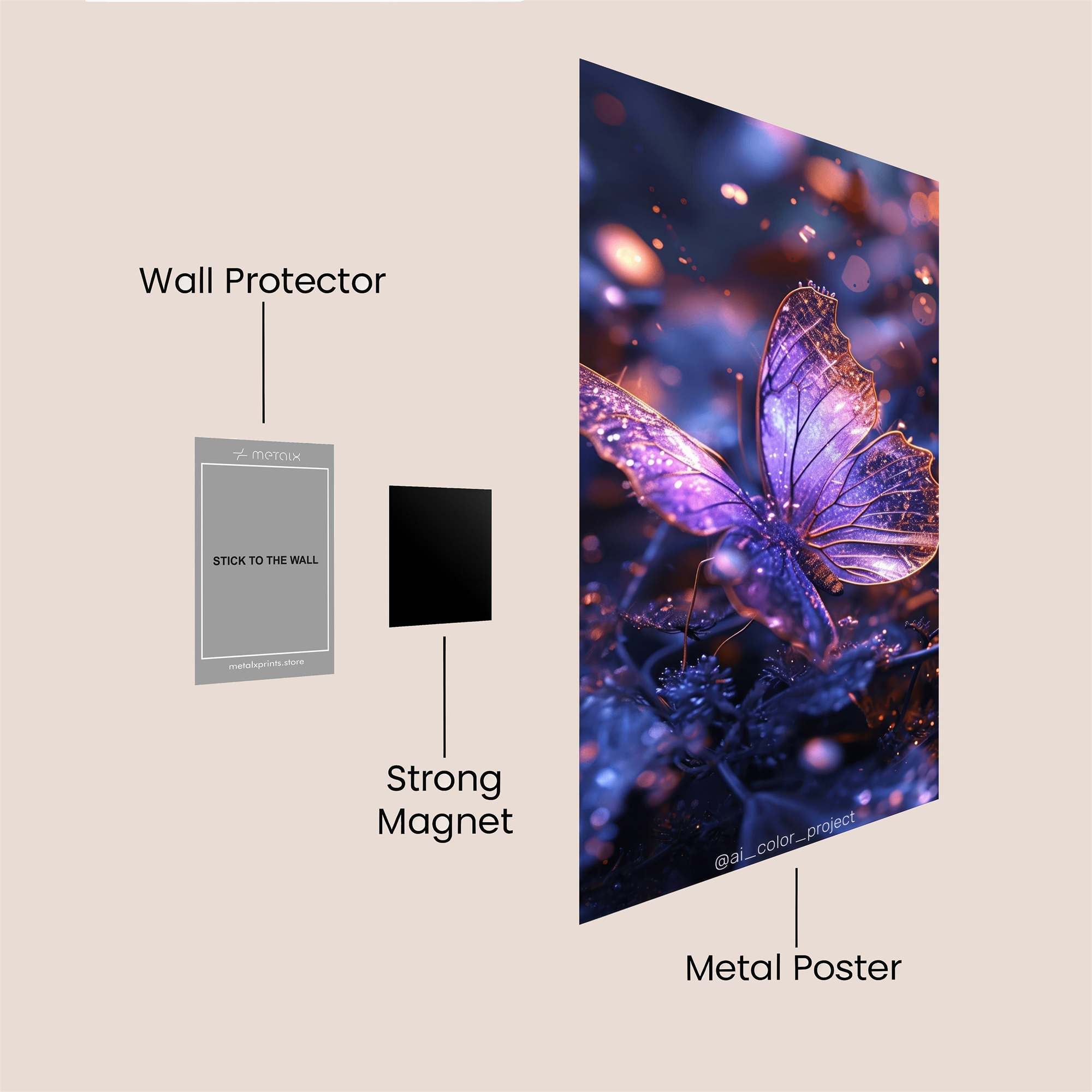 Phoenix Resplendent Safe Wall Magnetic / M