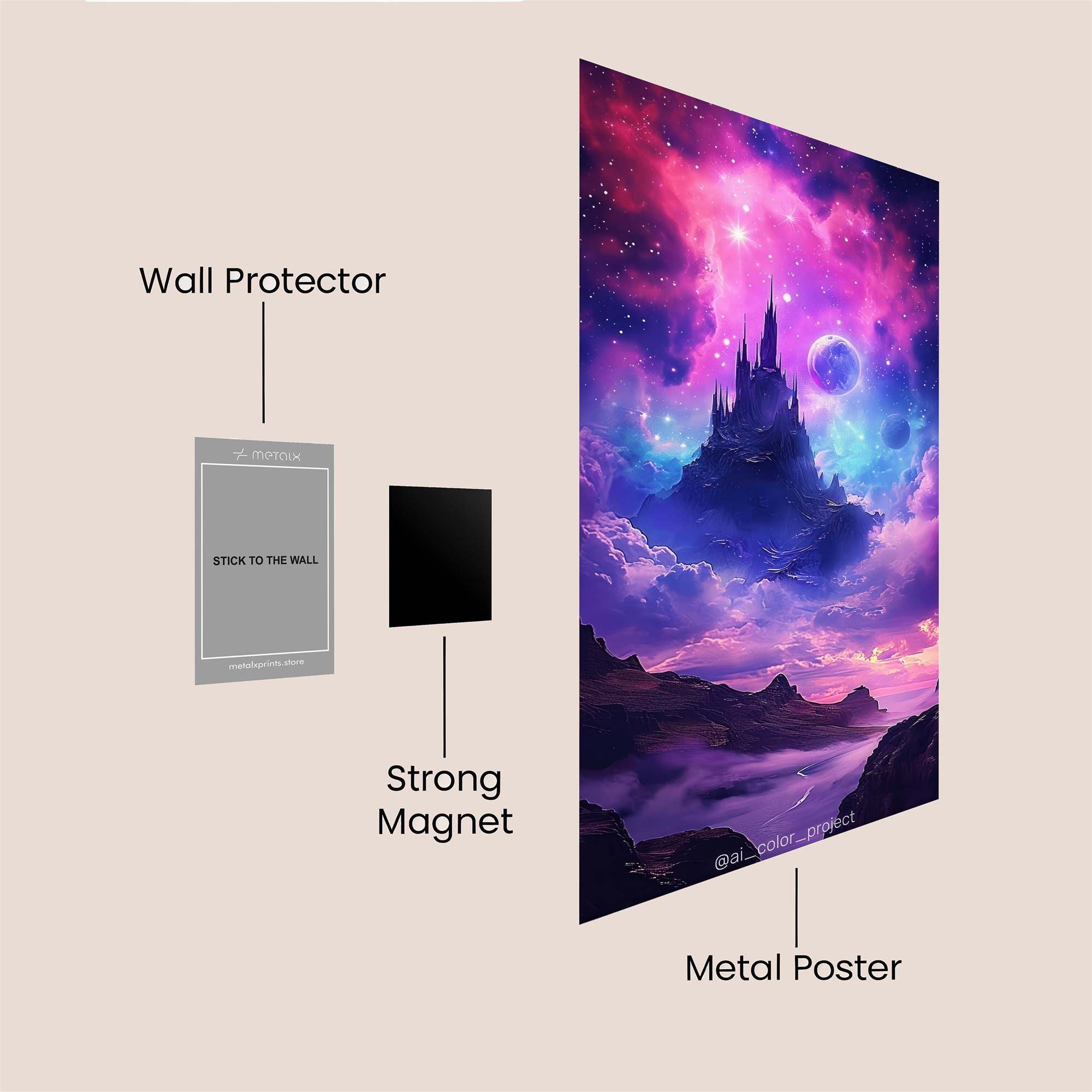 Flamingo Dream Safe Wall Magnetic / M