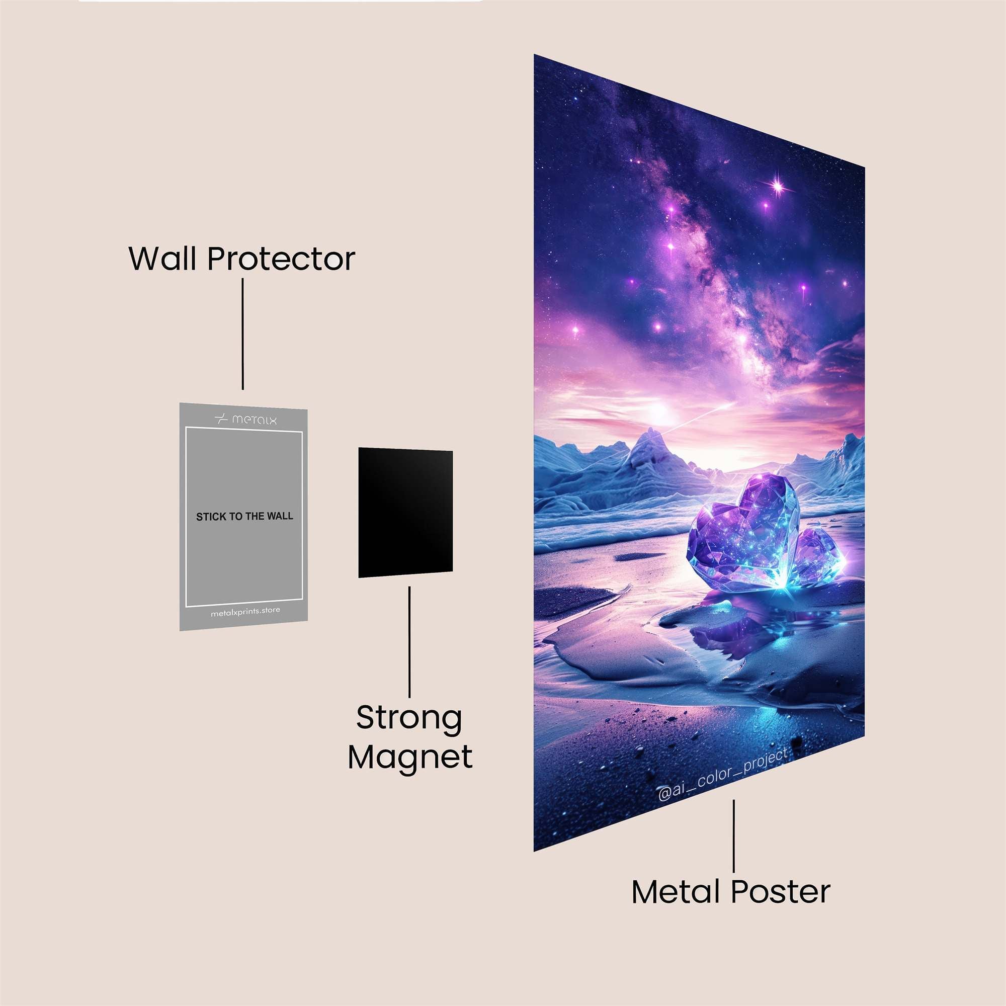 Narasimha Radiant Safe Wall Magnetic / M