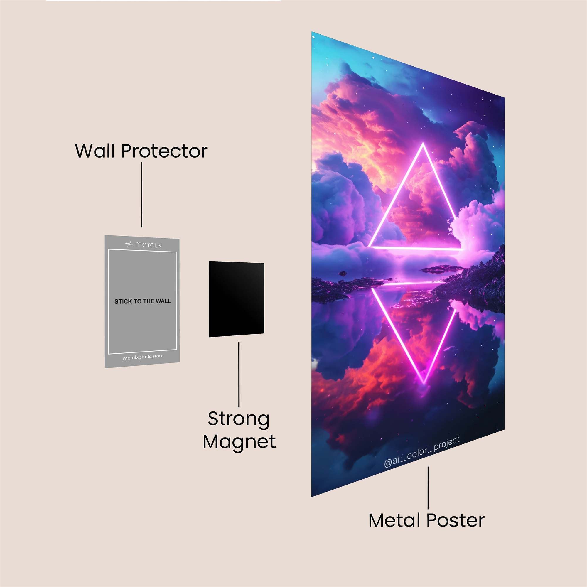 Polar Fury Safe Wall Magnetic / M