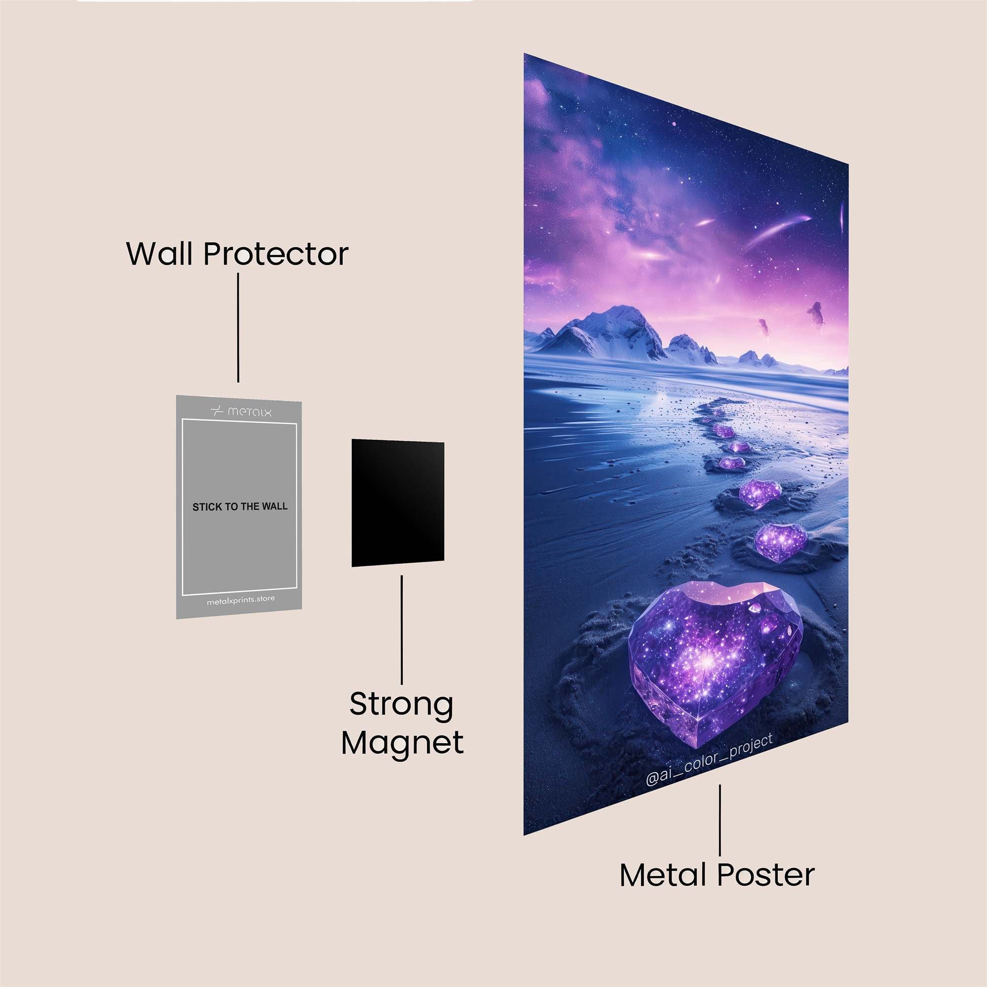 Phoenix Radiant Safe Wall Magnetic / M