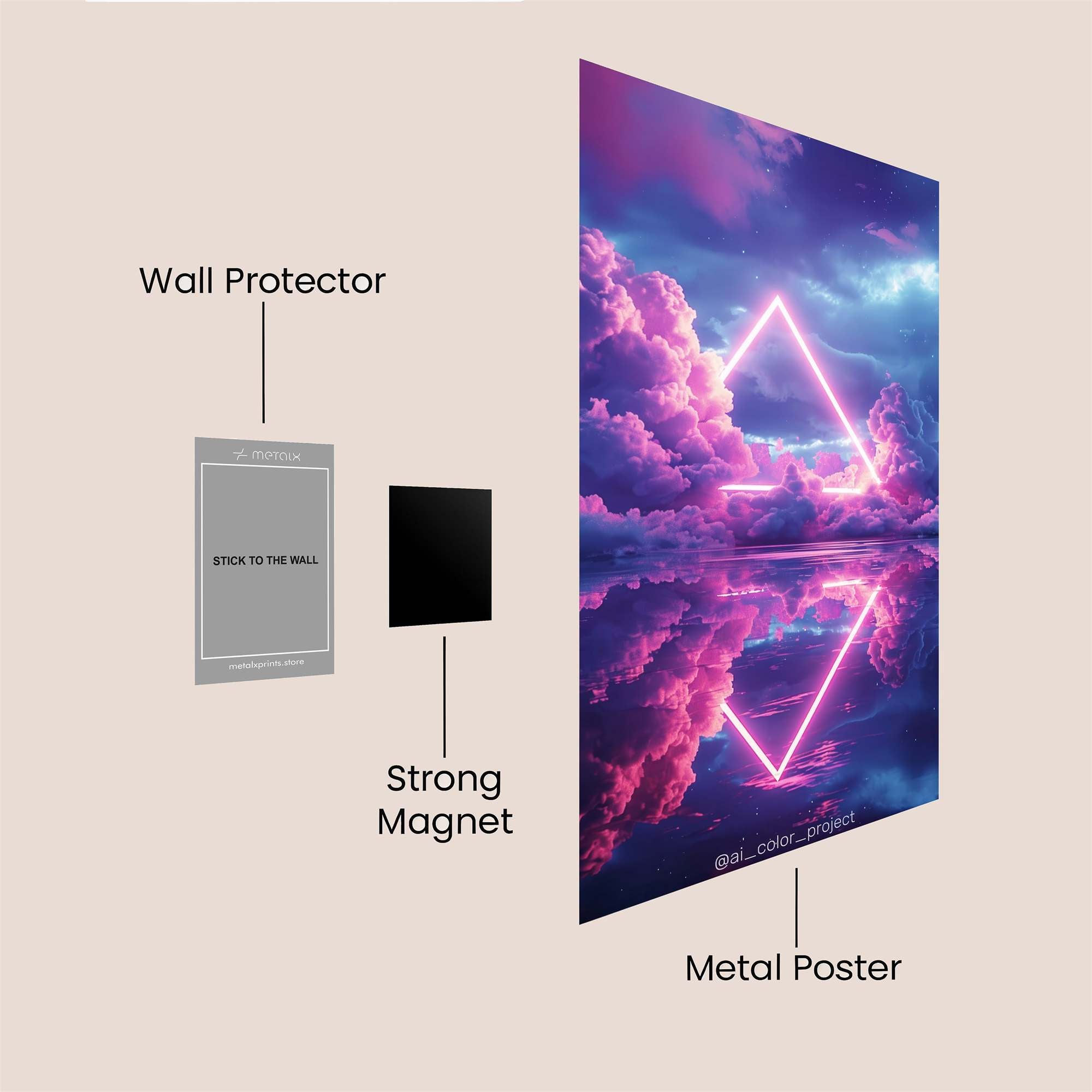 Vortex Enigma Safe Wall Magnetic / M