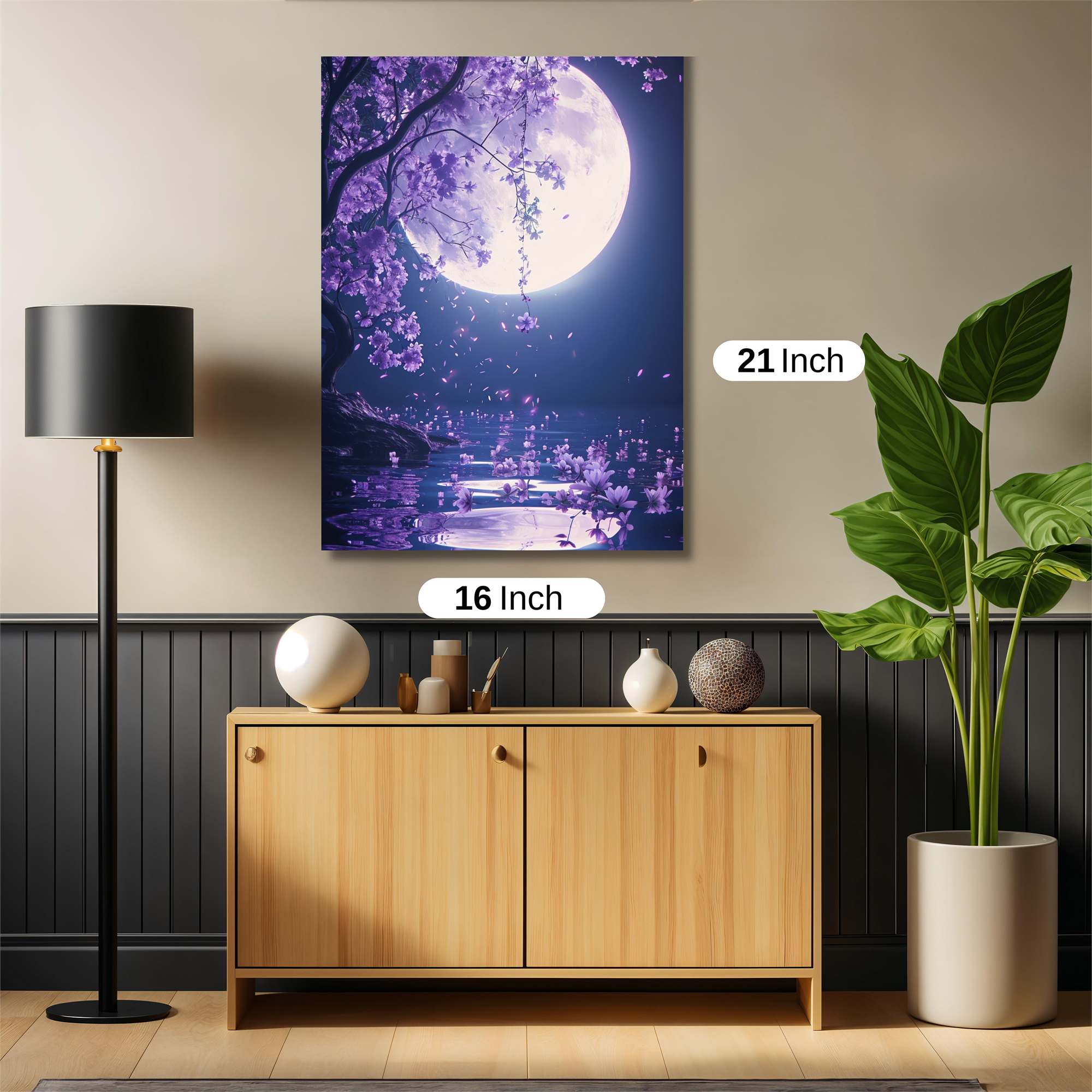 Stained Serenity Safe Wall Magnetic / M