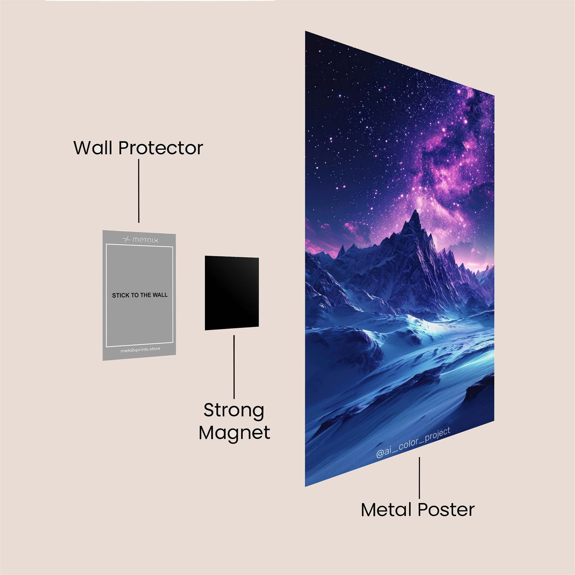 Eagle Radiant Safe Wall Magnetic / M