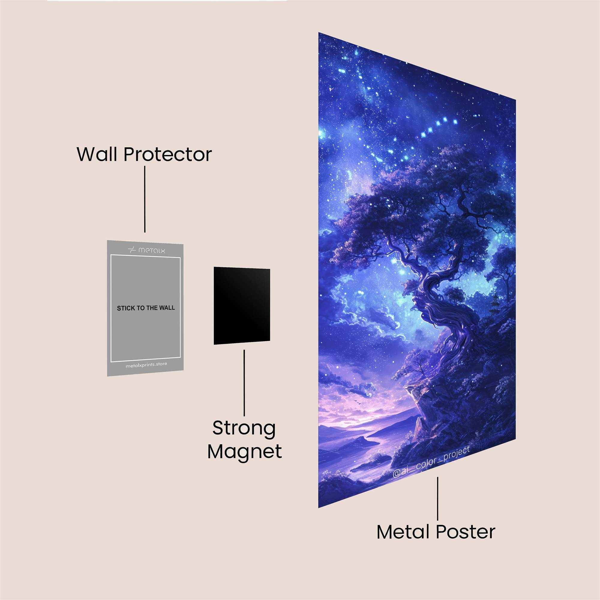 Eagle Radiant Safe Wall Magnetic / M