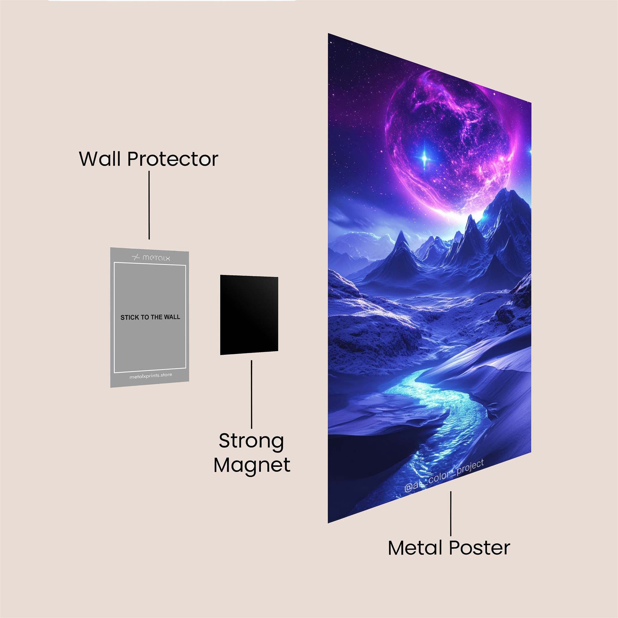 Lizard Enchantment Safe Wall Magnetic / M