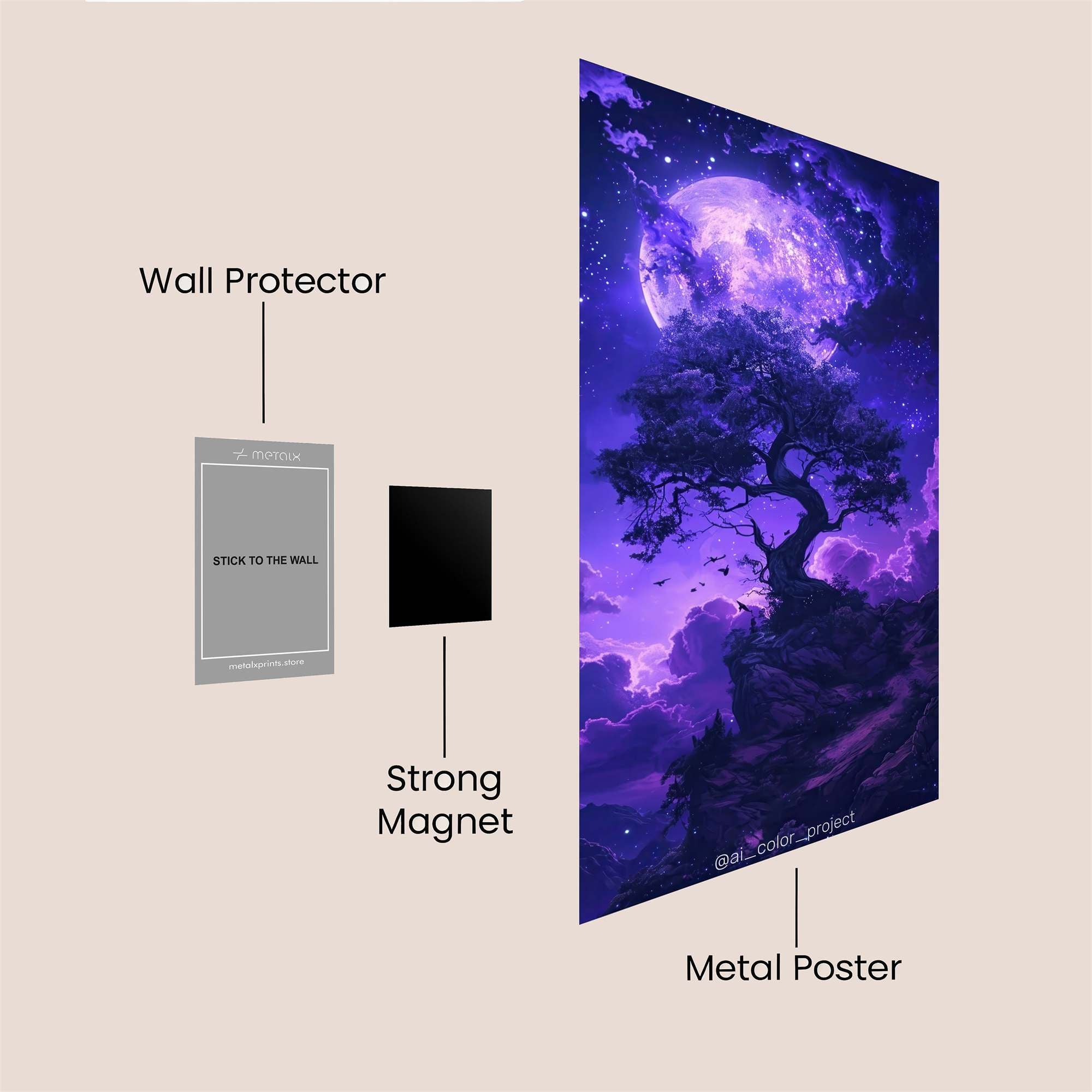 Phoenix Radiant Safe Wall Magnetic / M