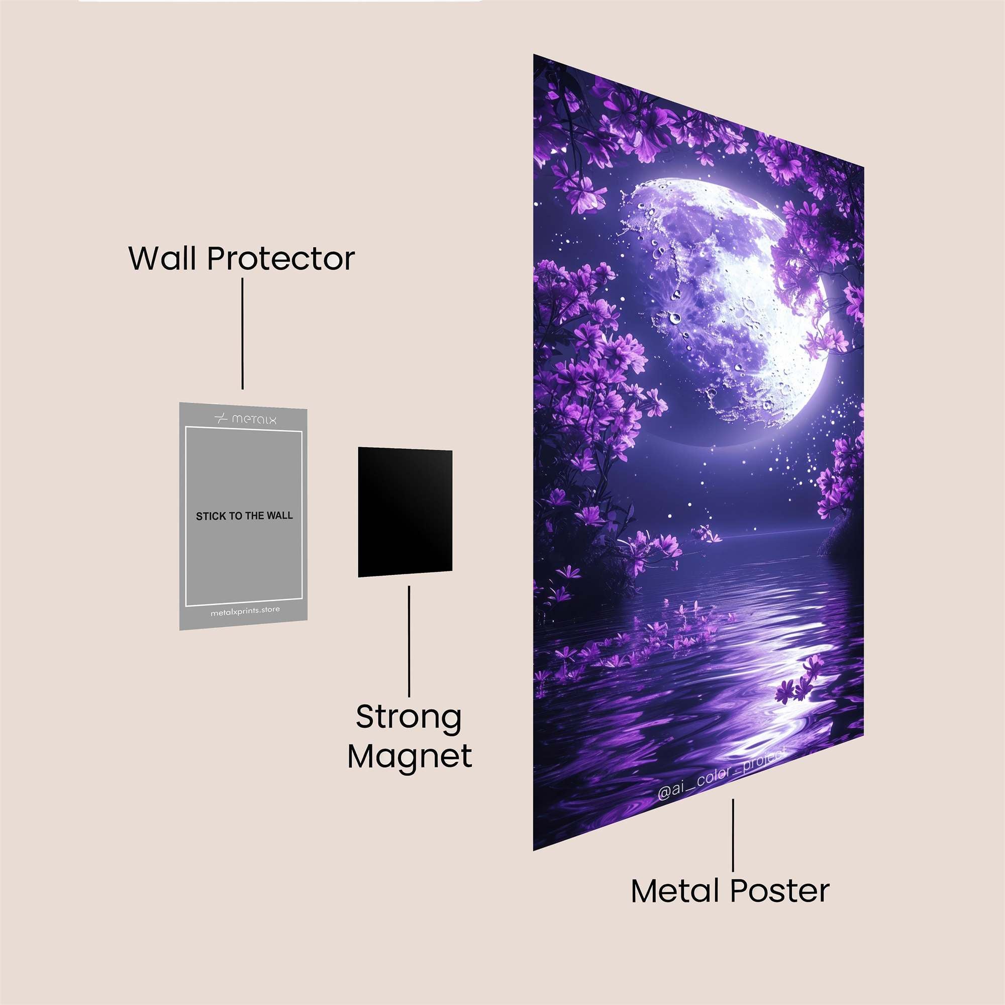 Blackhole Whimsy Safe Wall Magnetic / M