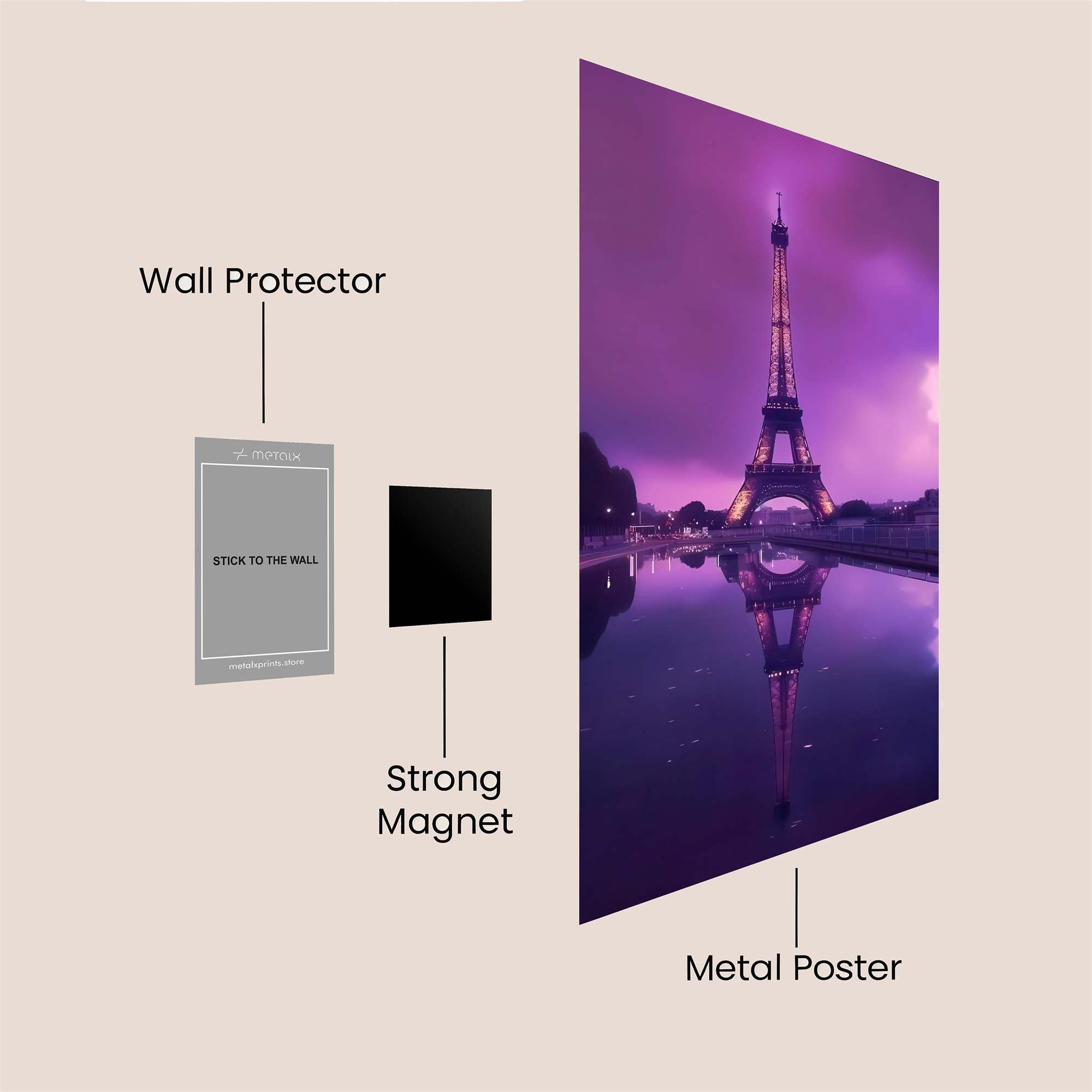 Libra Cosmic Safe Wall Magnetic / M