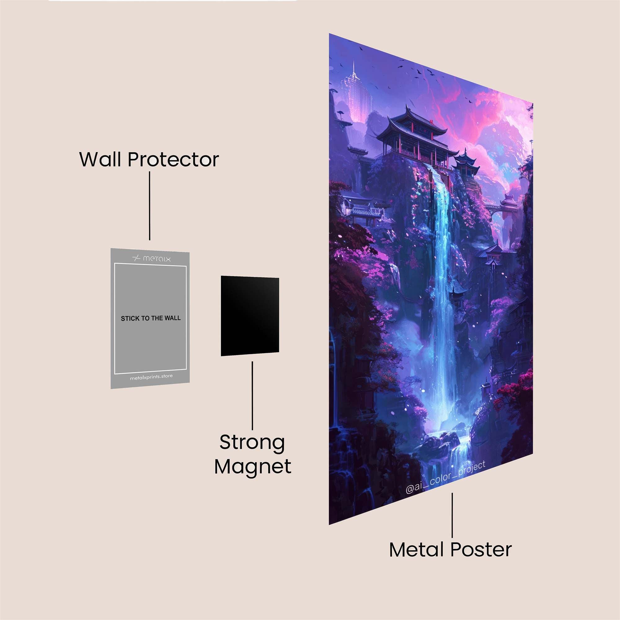 Forest Harmony Safe Wall Magnetic / M