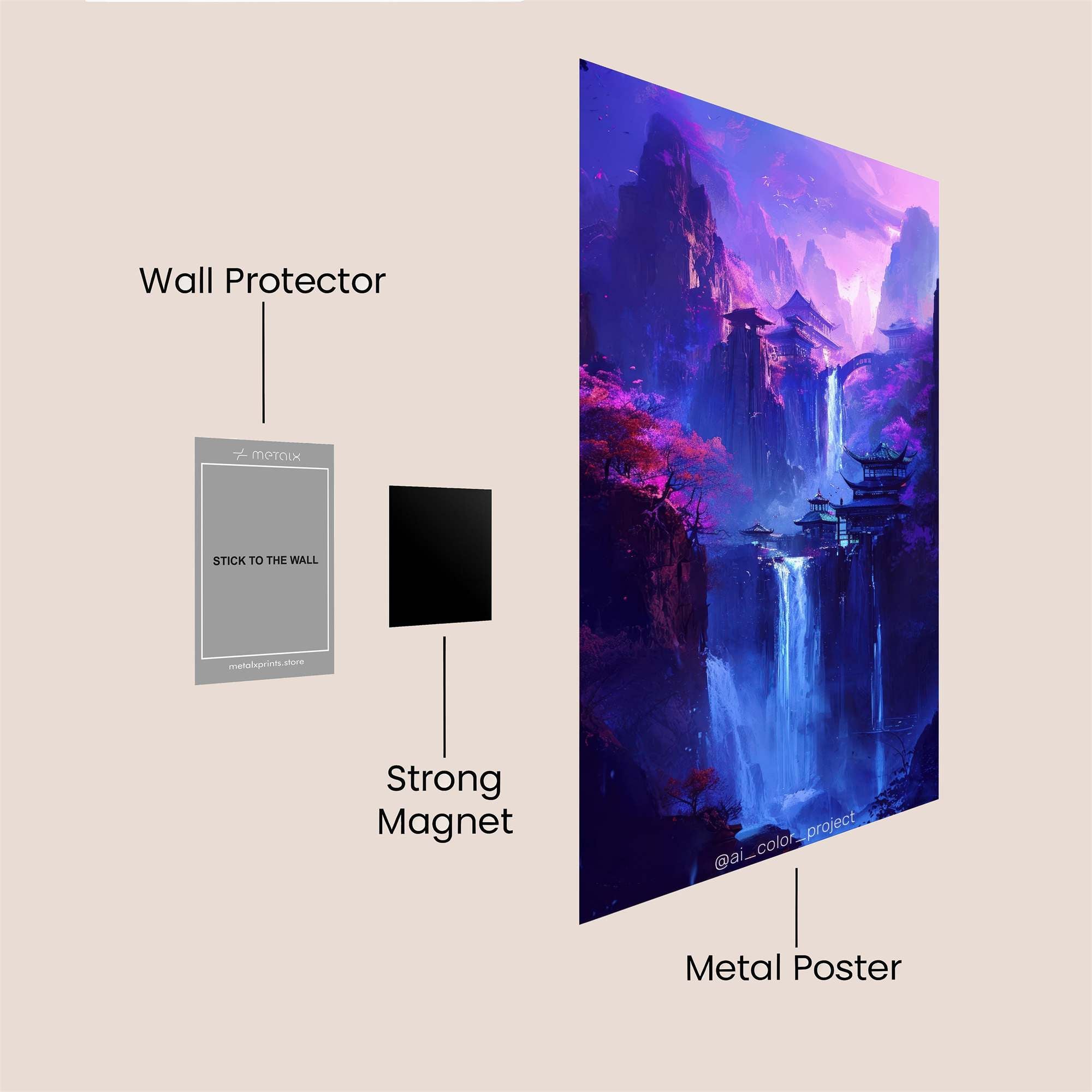 Eagle Radiant Safe Wall Magnetic / M