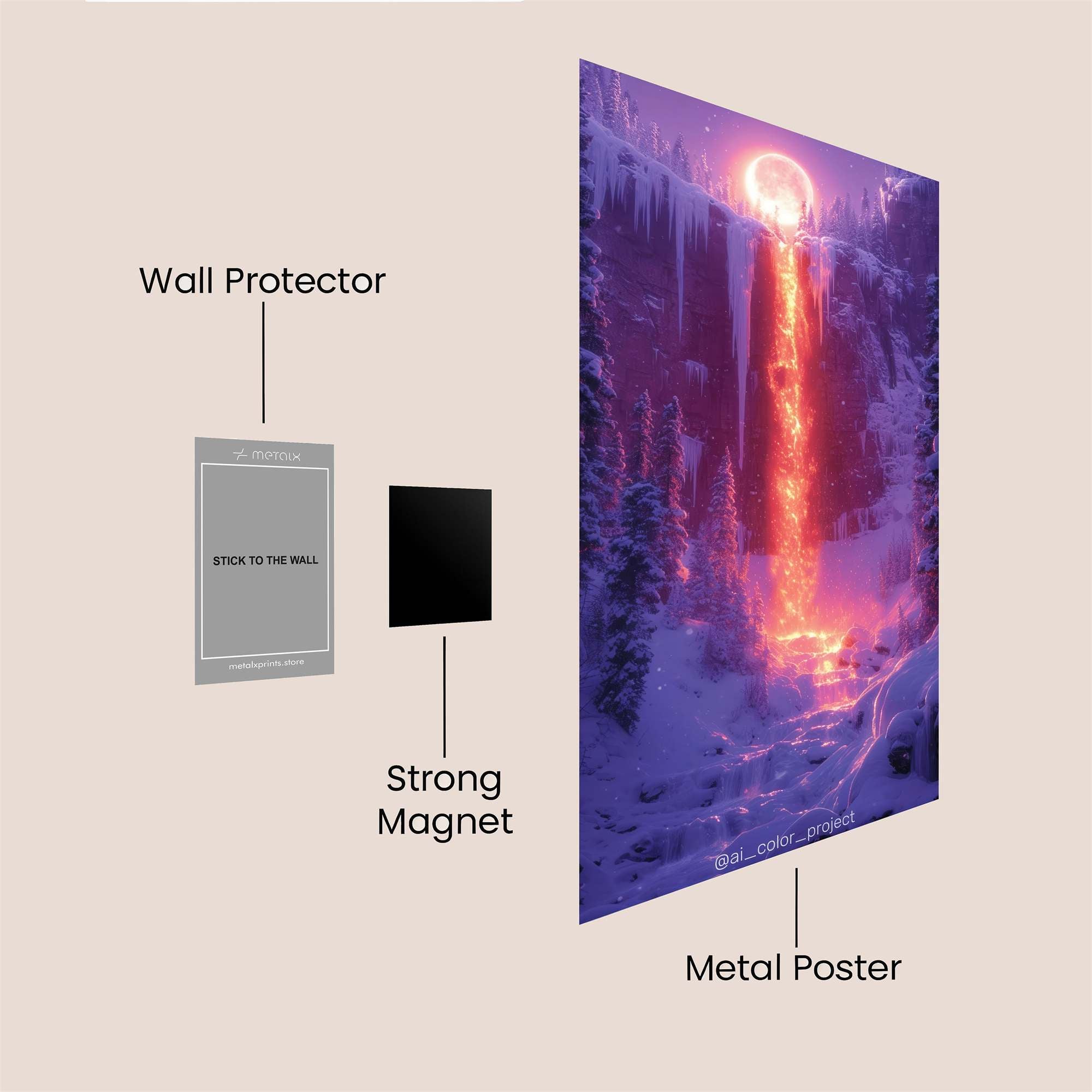 Mystic Balance Safe Wall Magnetic / M