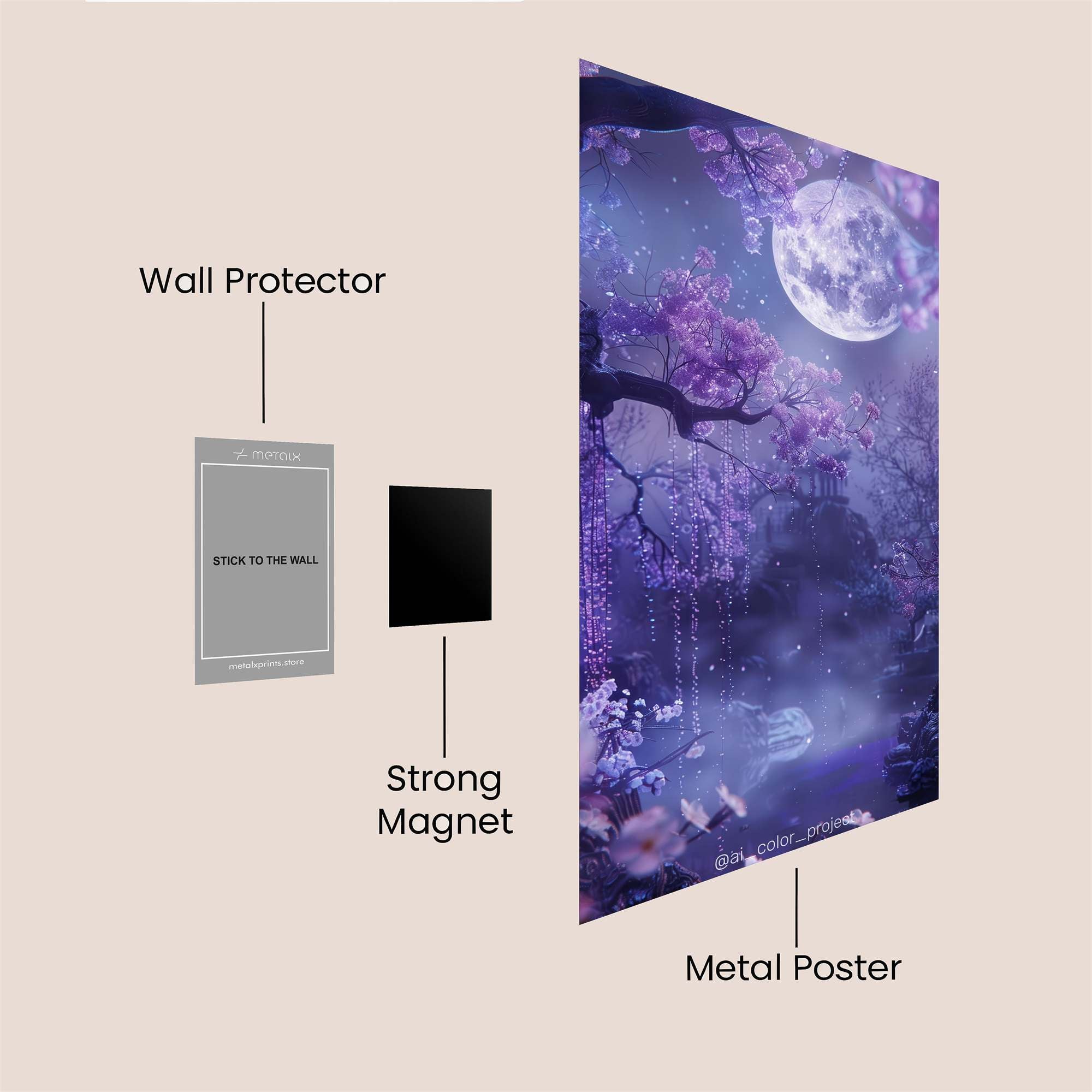 Sobek Majestic Safe Wall Magnetic / M