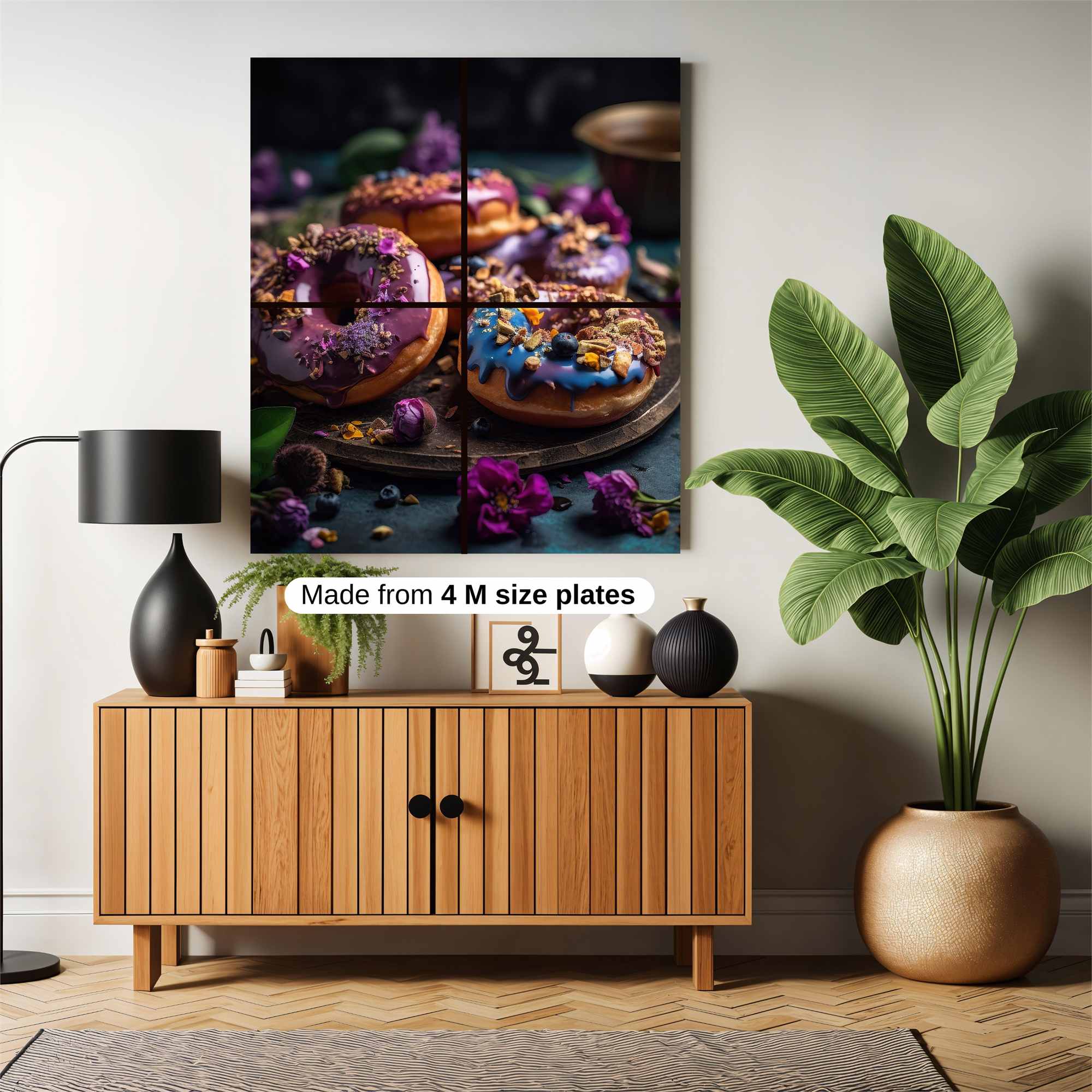 Panda Warrior Safe Wall Magnetic / M