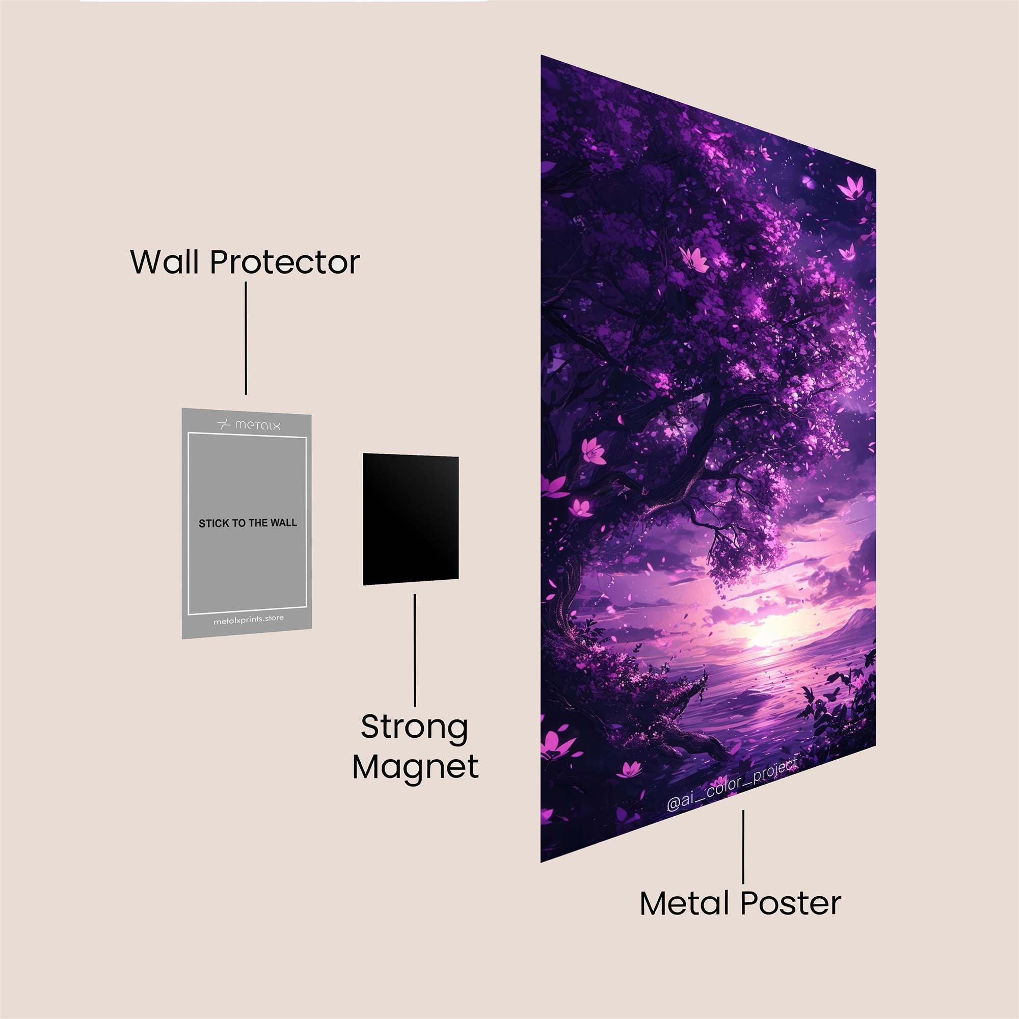 Eagle Radiant Safe Wall Magnetic / M
