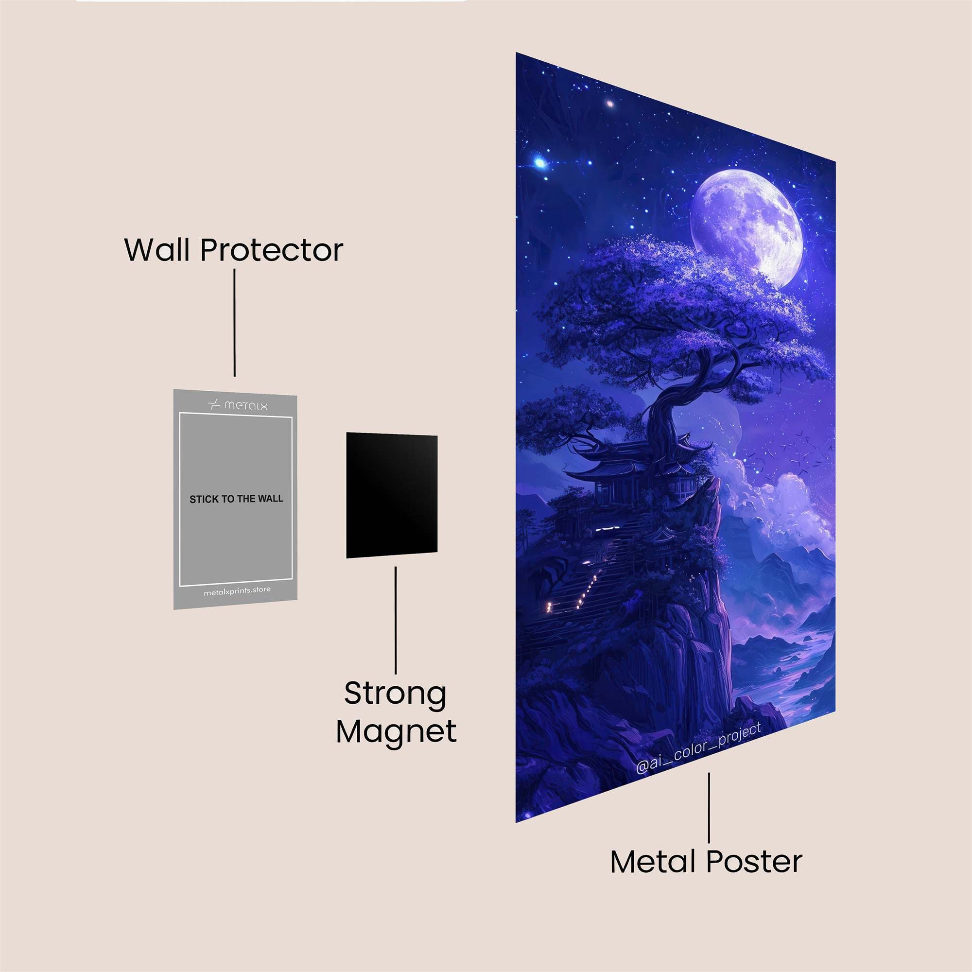 Phoenix Dream Safe Wall Magnetic / M