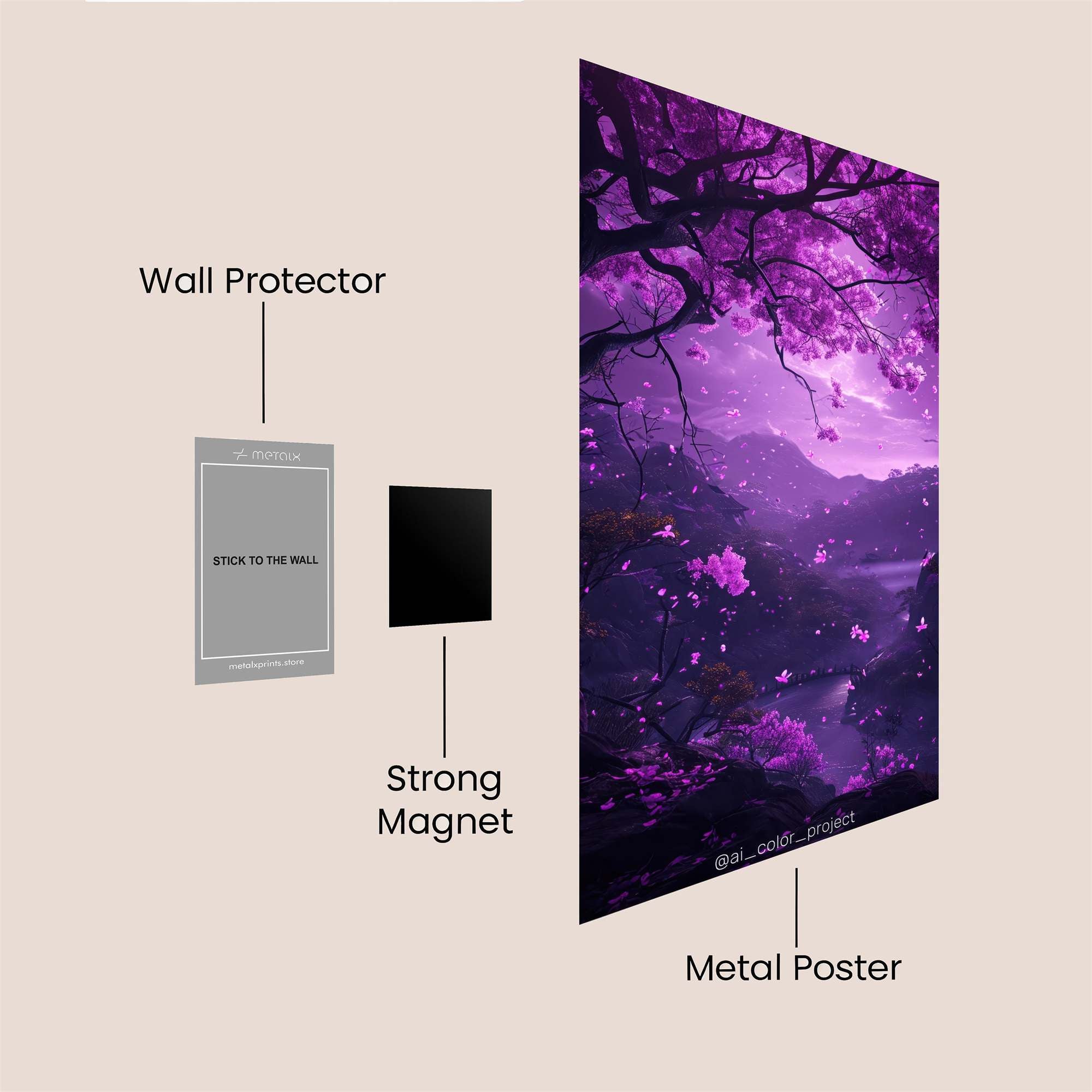 Nature Harmony Safe Wall Magnetic / M