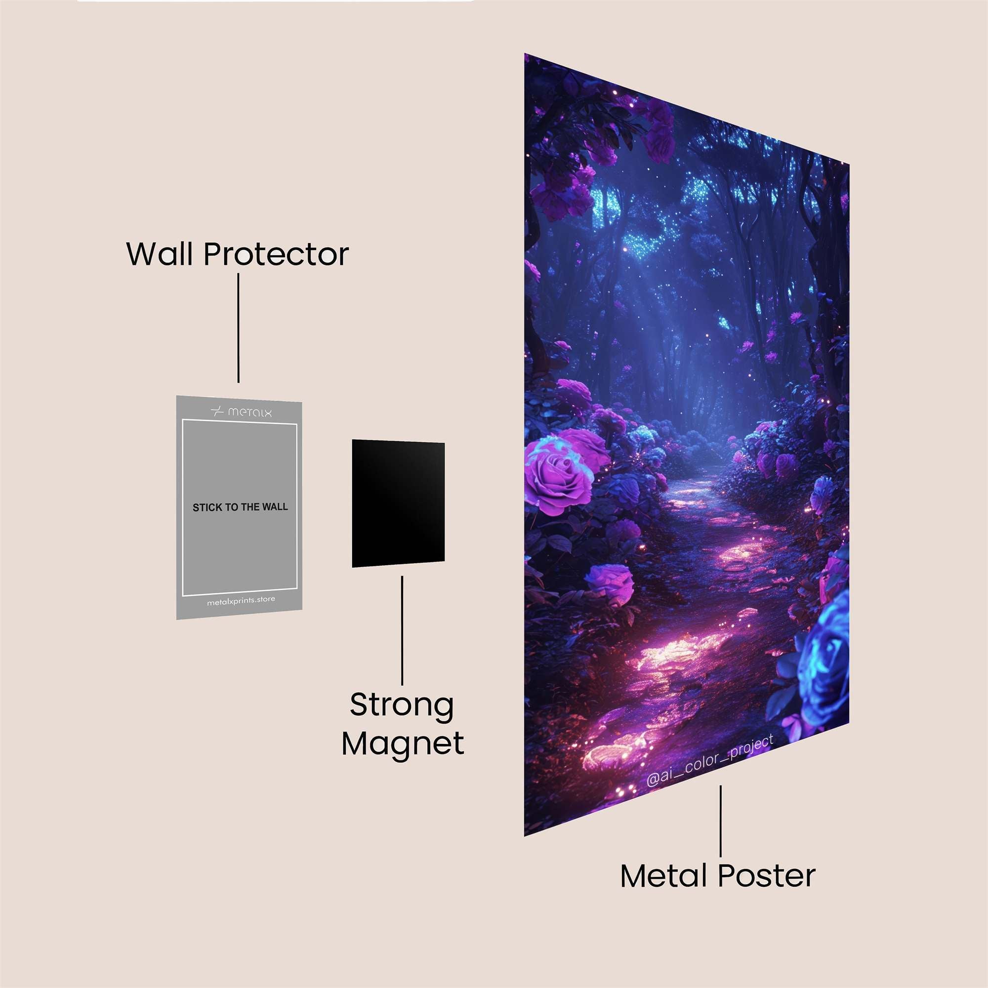 Phoenix Ascend Safe Wall Magnetic / M