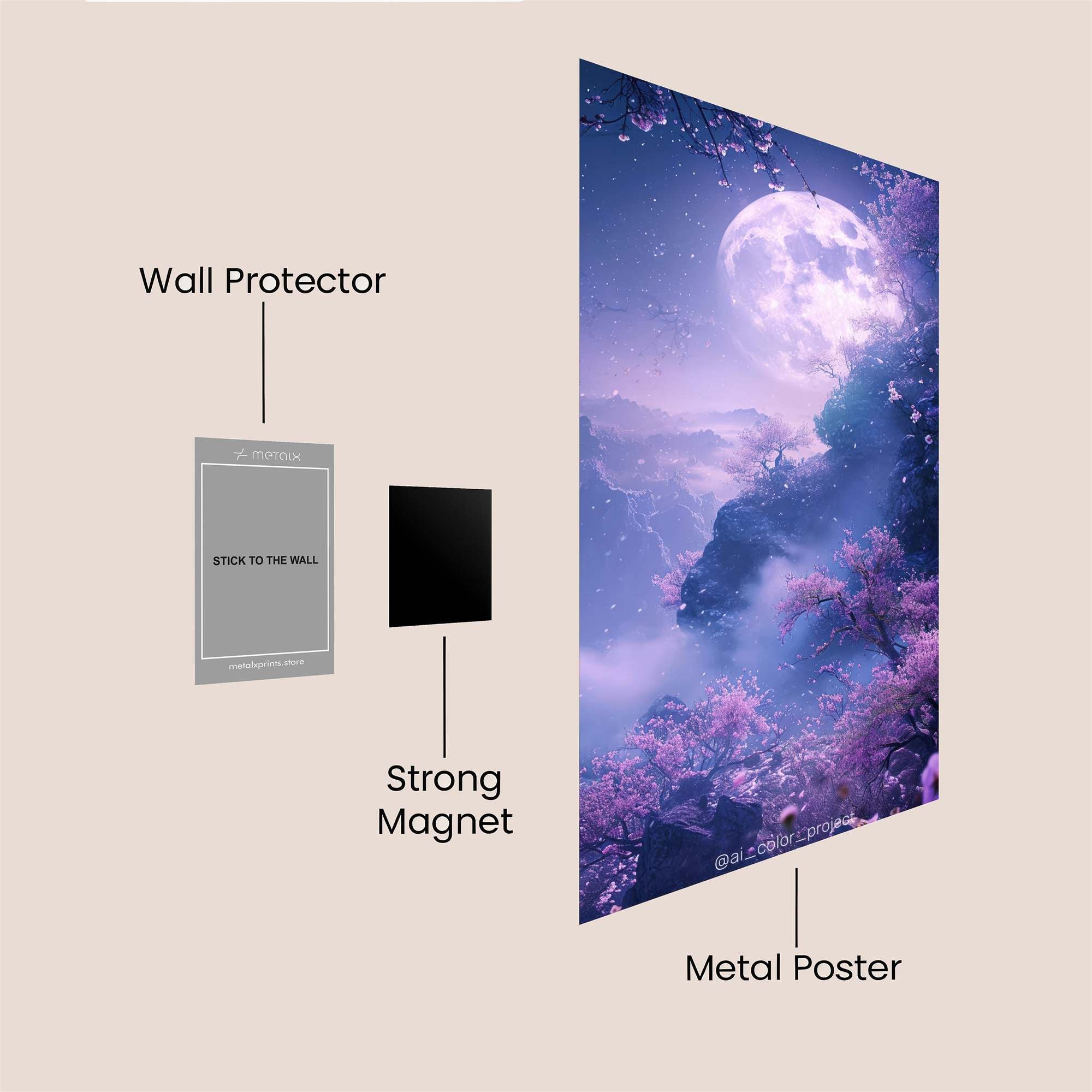 Alien Enigma Safe Wall Magnetic / M