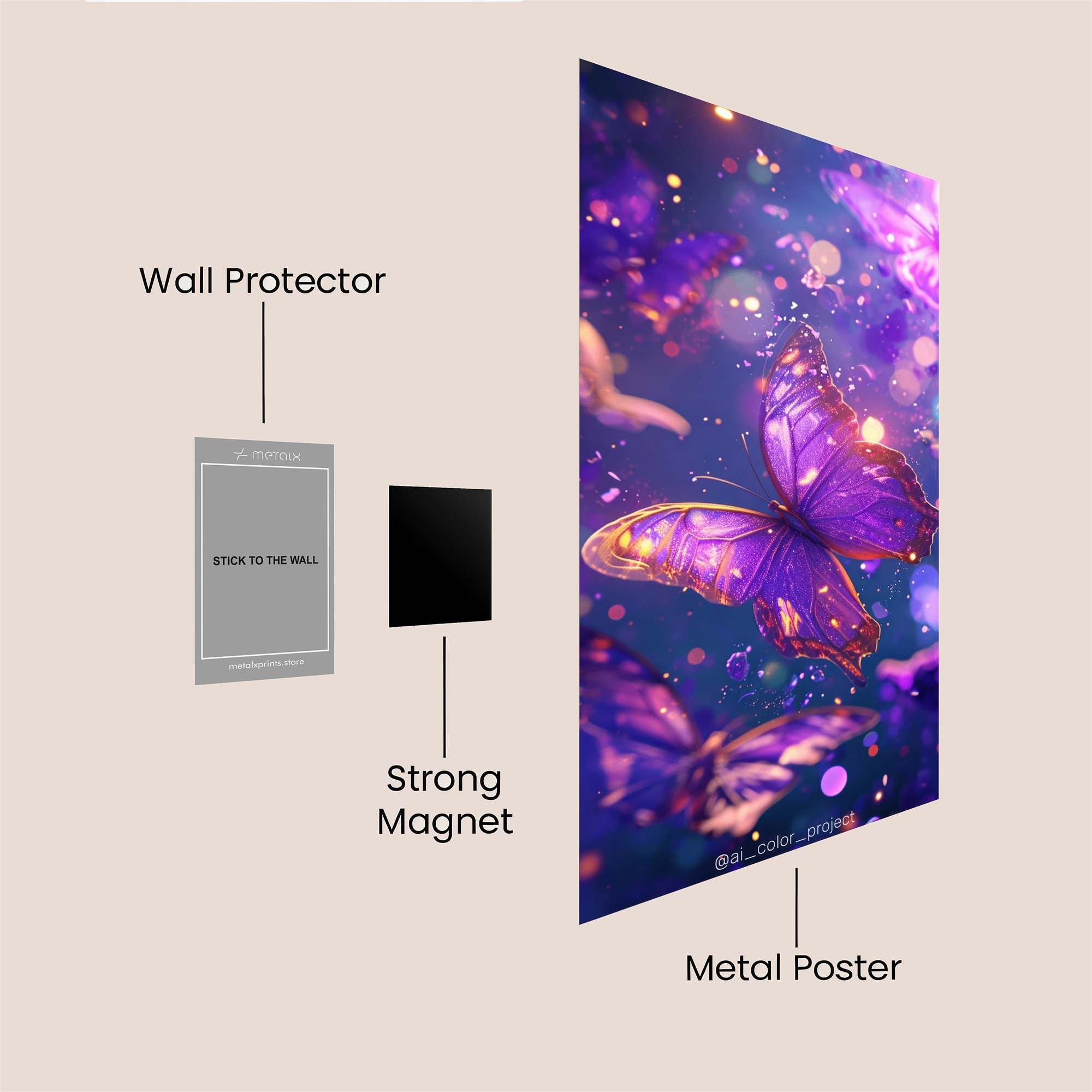 Cosmic Balance Safe Wall Magnetic / M