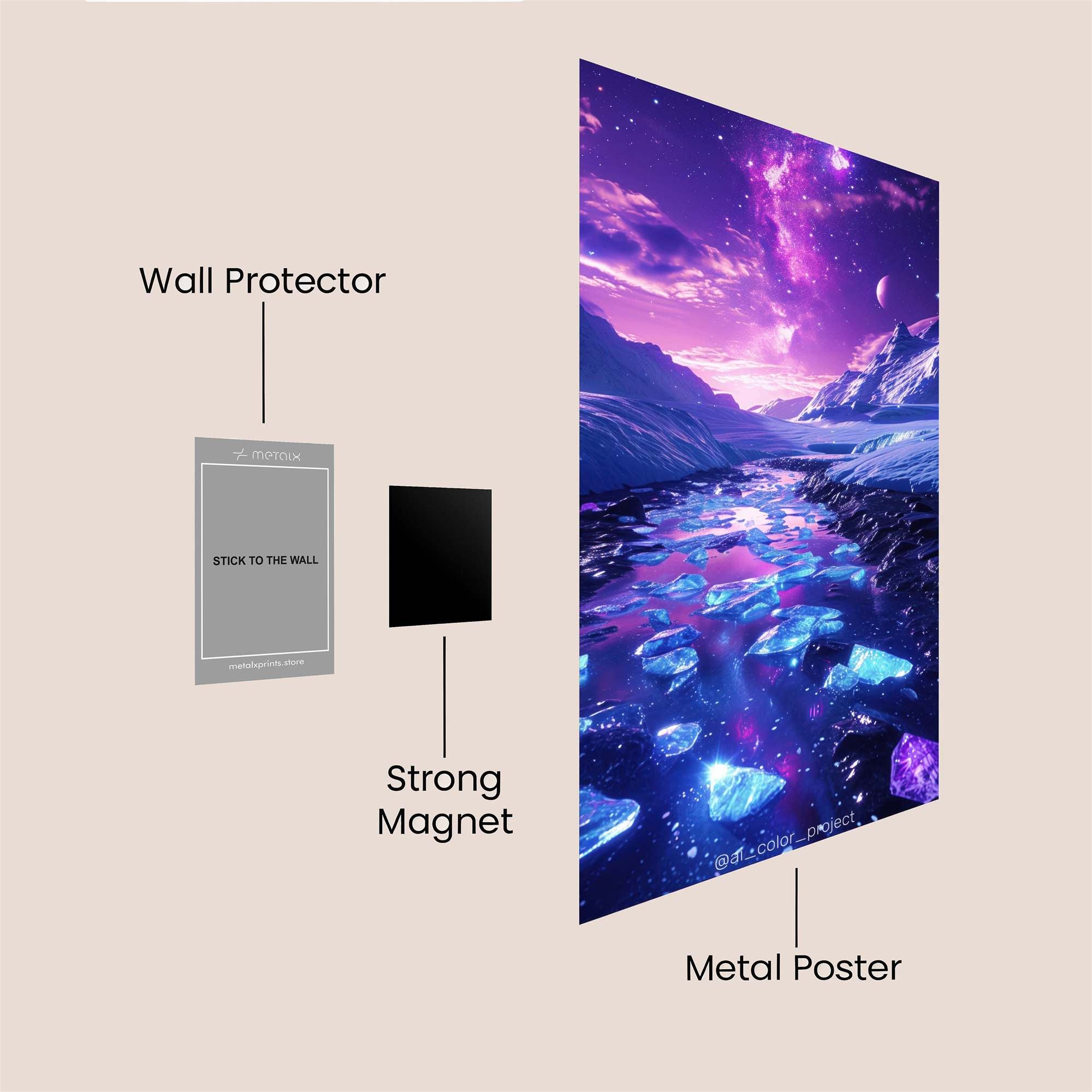 Eagle Radiant Safe Wall Magnetic / M