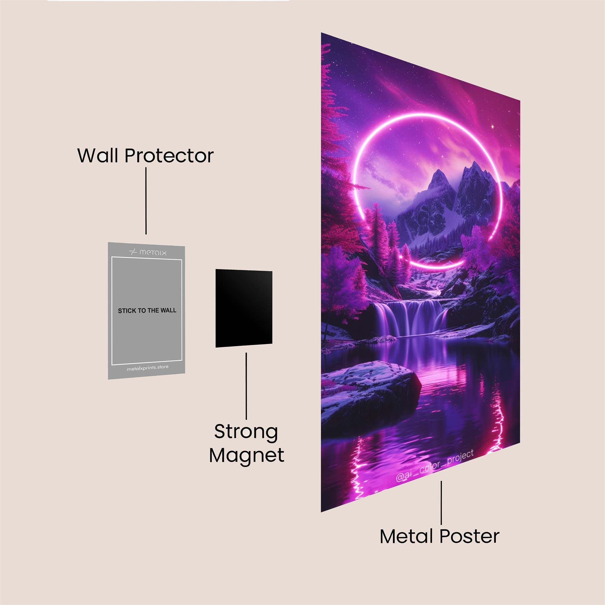 Mystic Warrior Safe Wall Magnetic / M