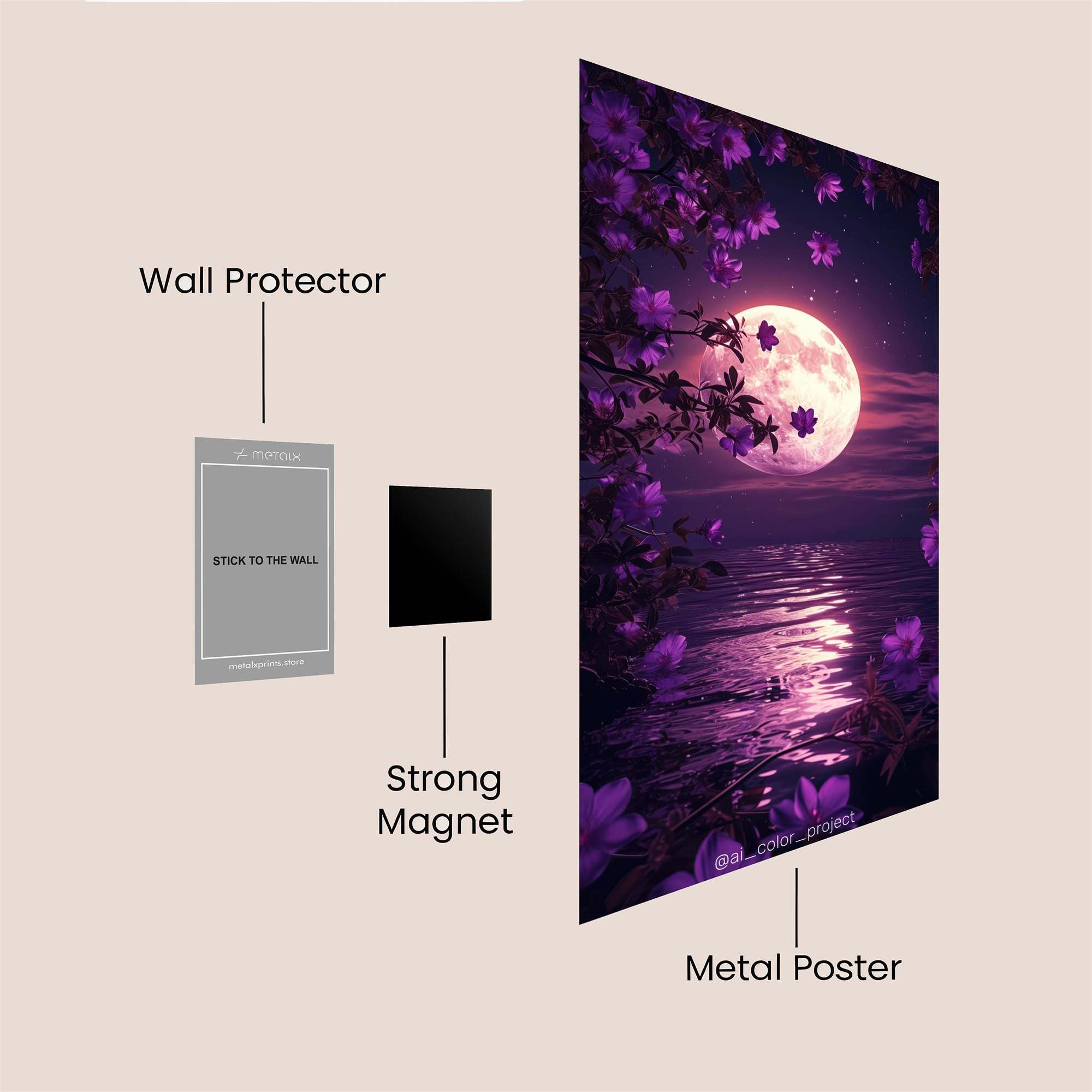 Cinderella Enigmatic Safe Wall Magnetic / M