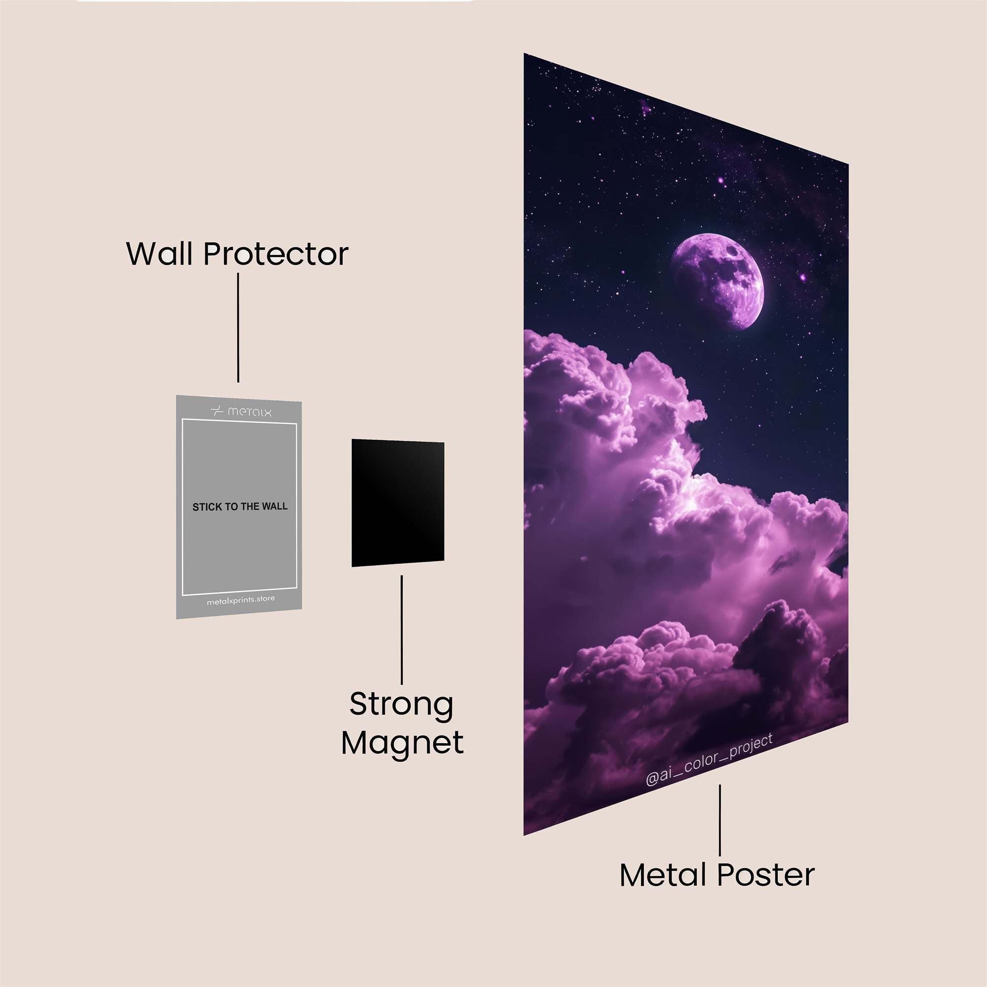 Phoenix Radiant Safe Wall Magnetic / M